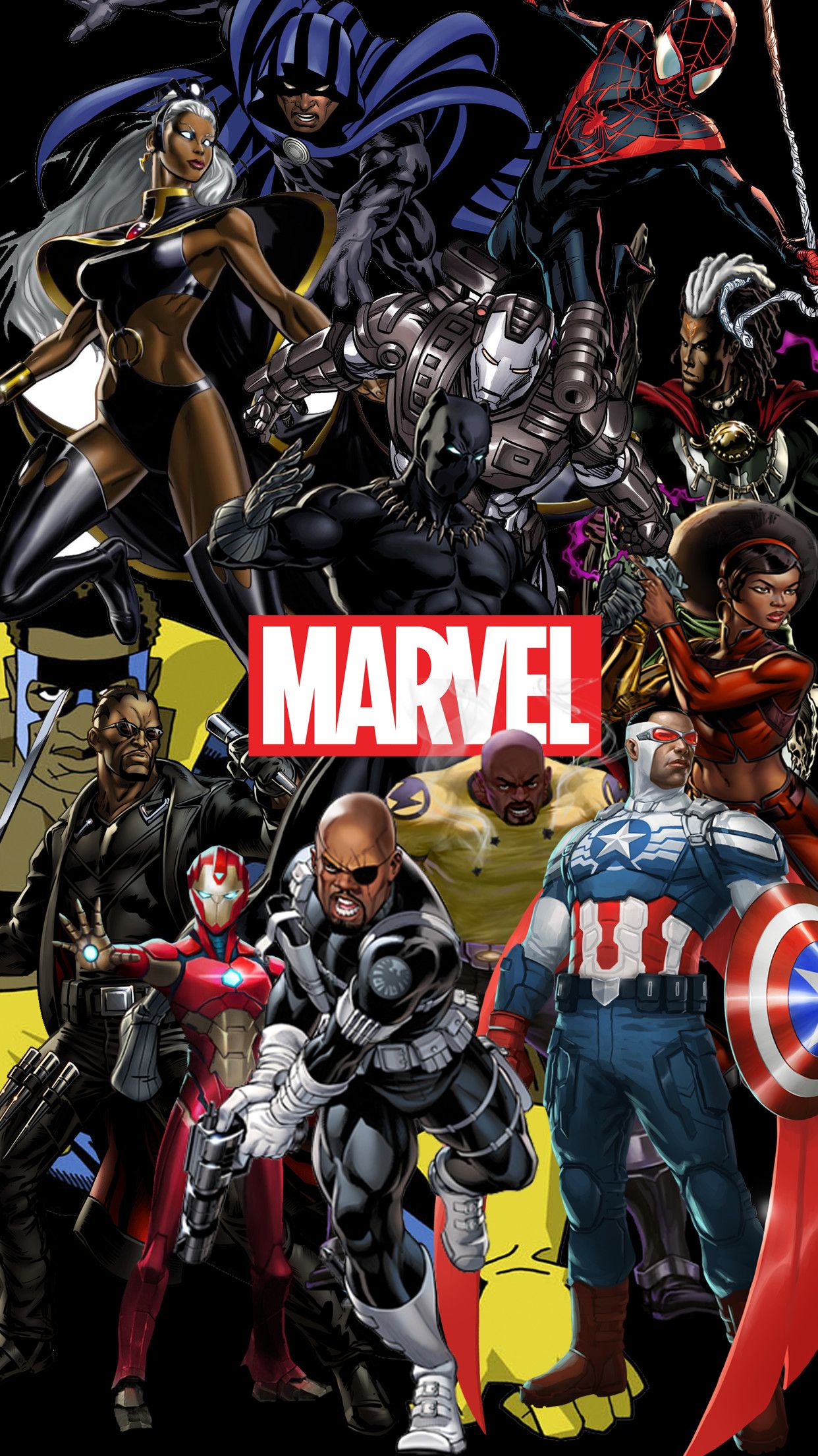 All Marvel Characters Wallpaper (61+ images)