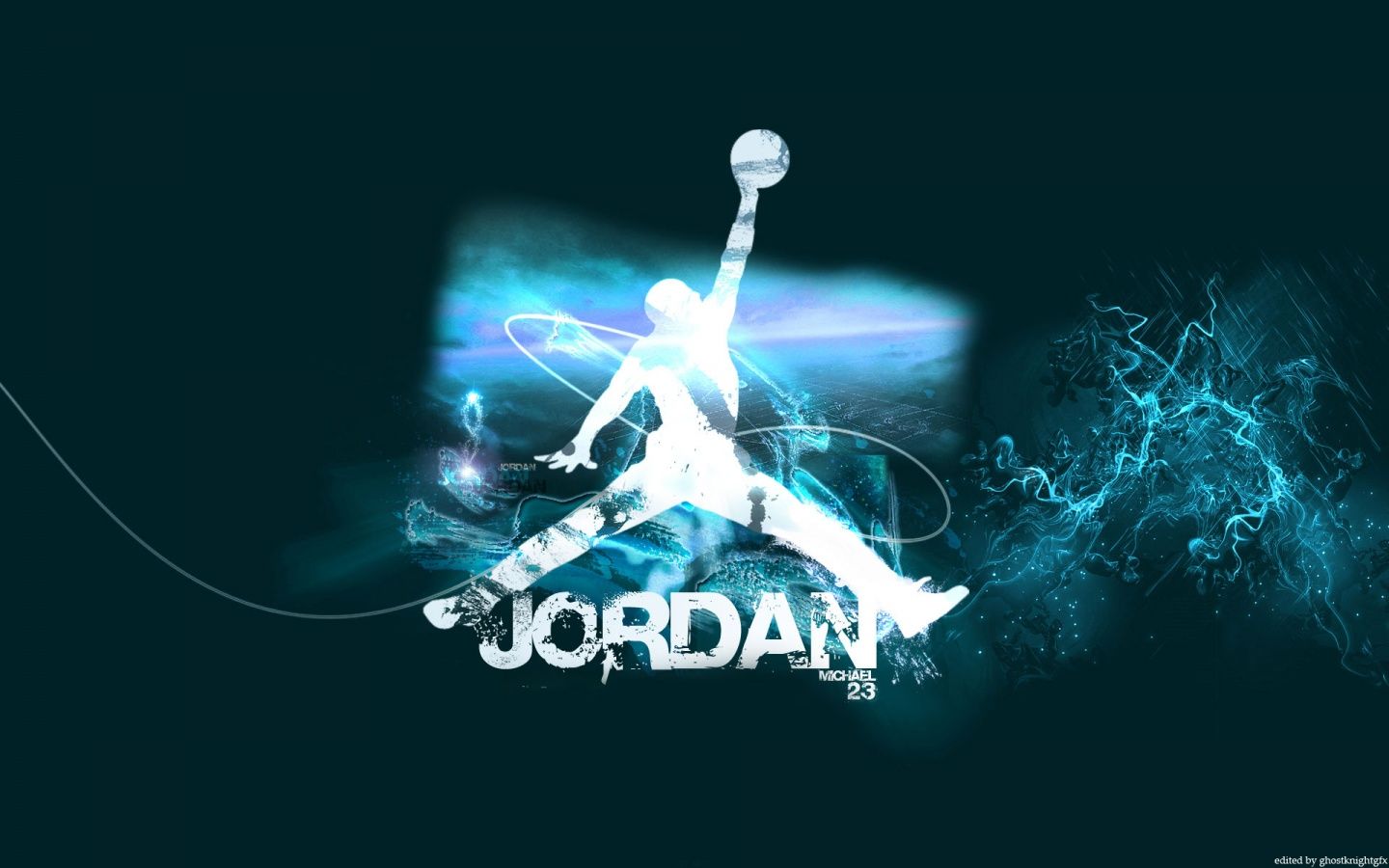 rainbow jordan logo
