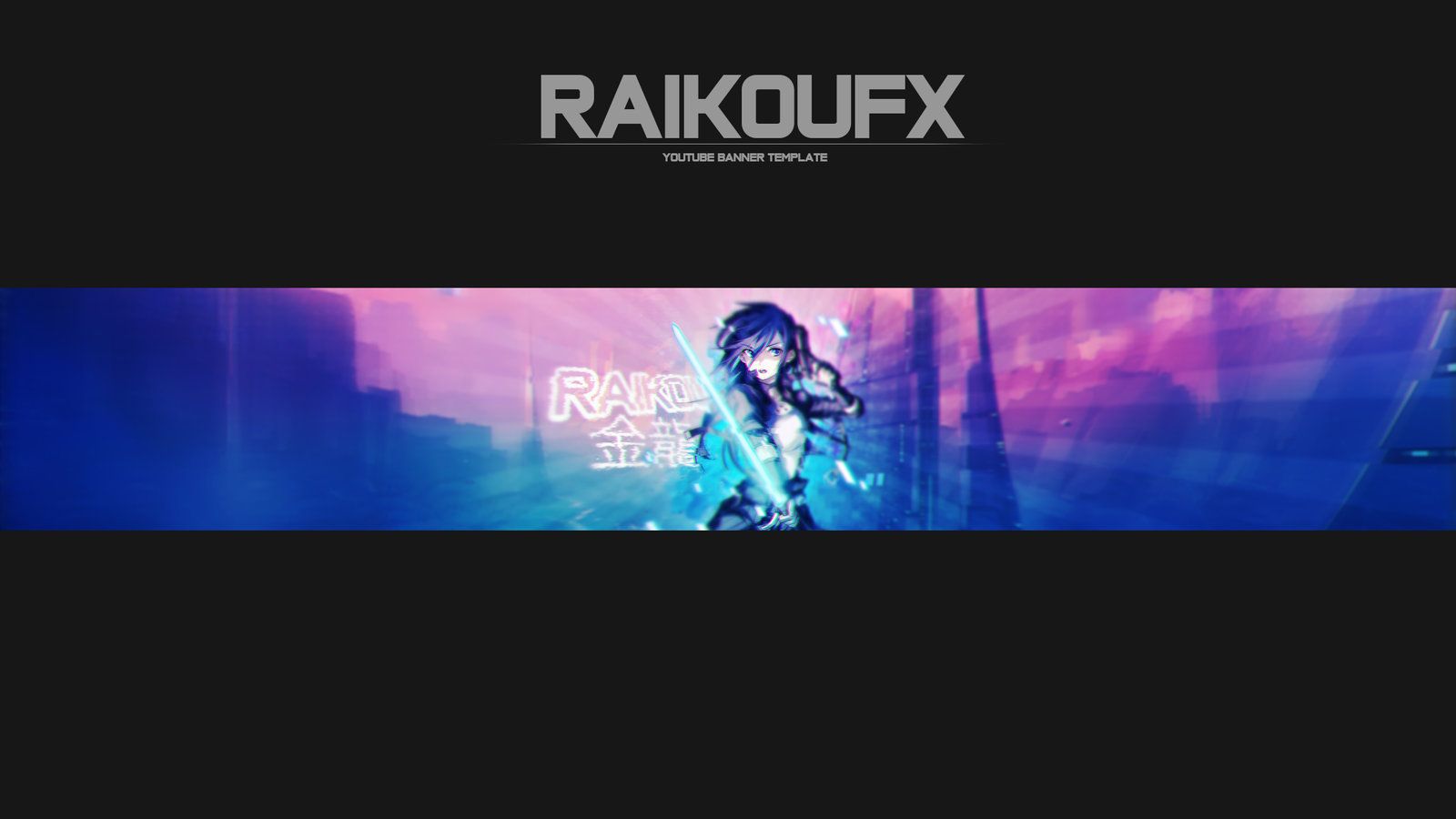 Anime YouTube Wallpapers on WallpaperDog For Youtube Banner Template Gimp