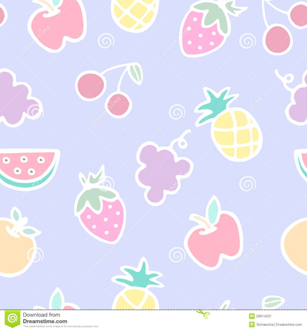 Cute Fruit Wallpapers on WallpaperDog