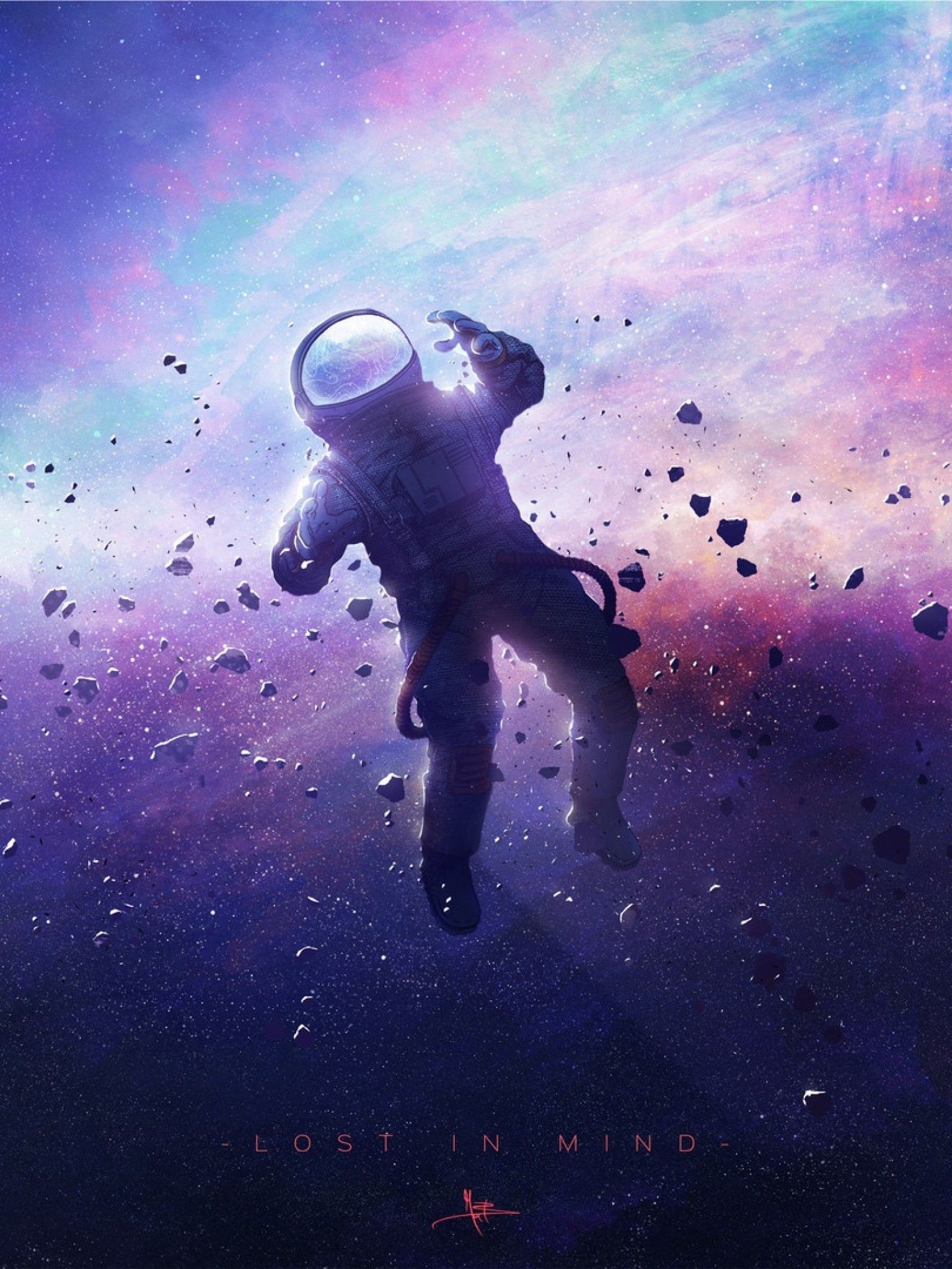 1080x1920 Astronaut Wallpapers for IPhone 6S /7 /8 [Retina HD]