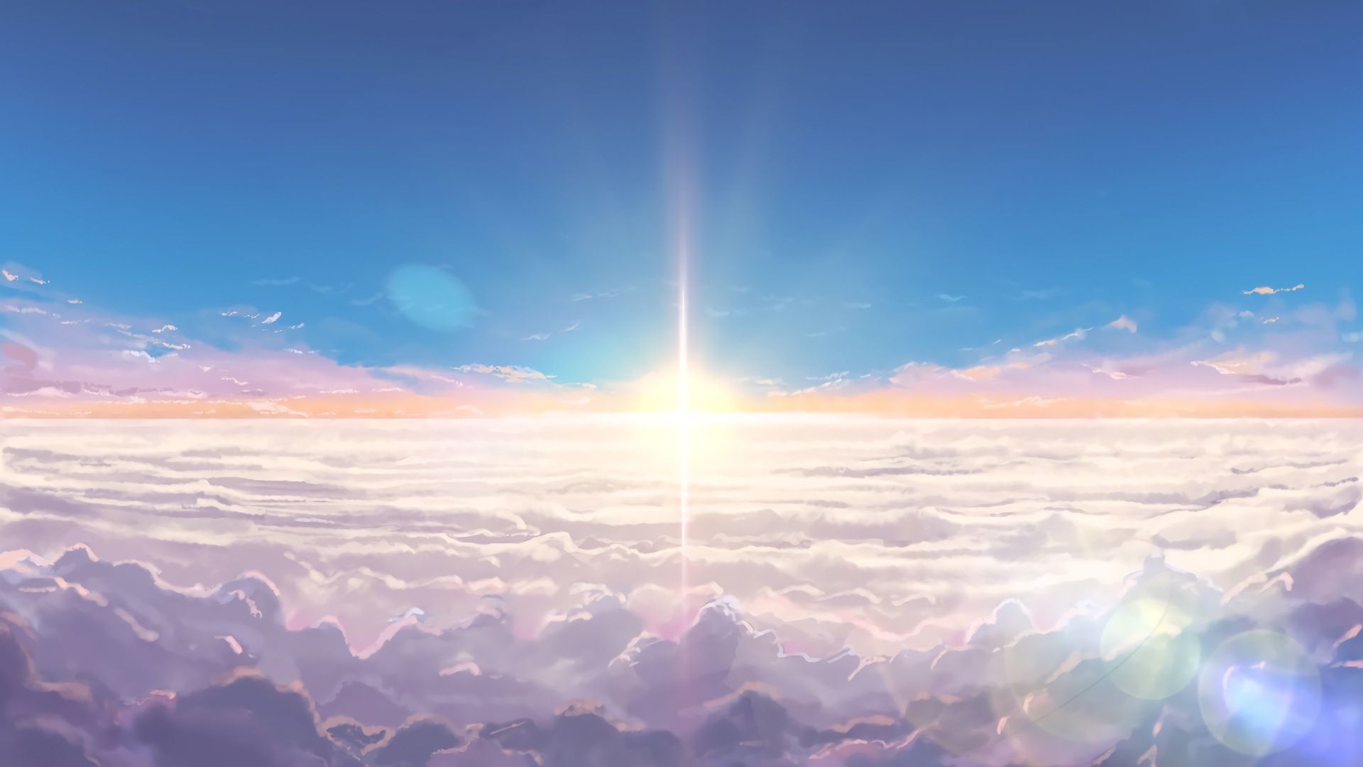 1920x1080 Anime Sky Wallpapers - Top Free Anime Sky Backgrounds - WallpaperAccess