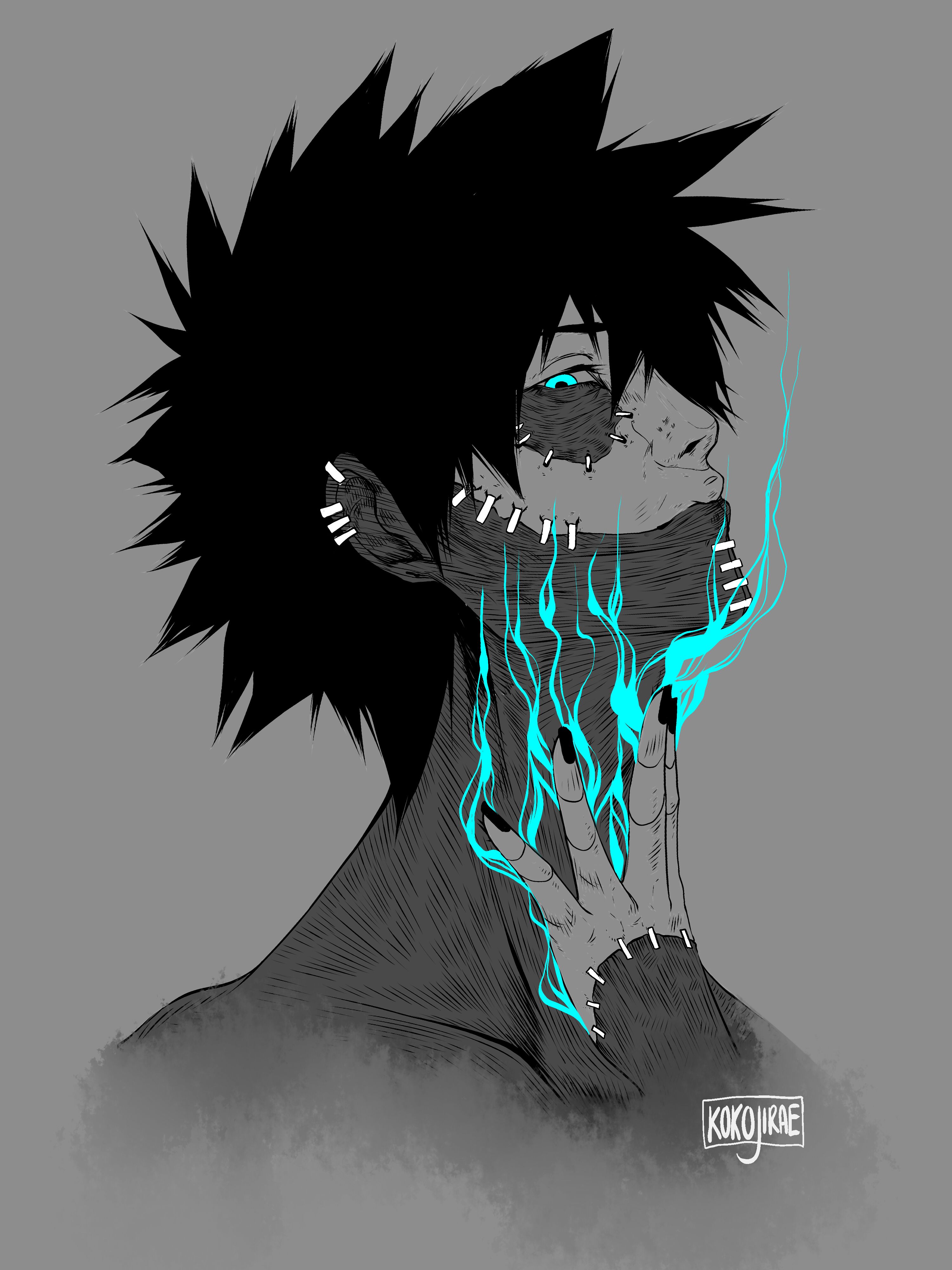 2880x900px, free download, HD wallpaper: anime, anime boys, Boku no hero,  Dabi