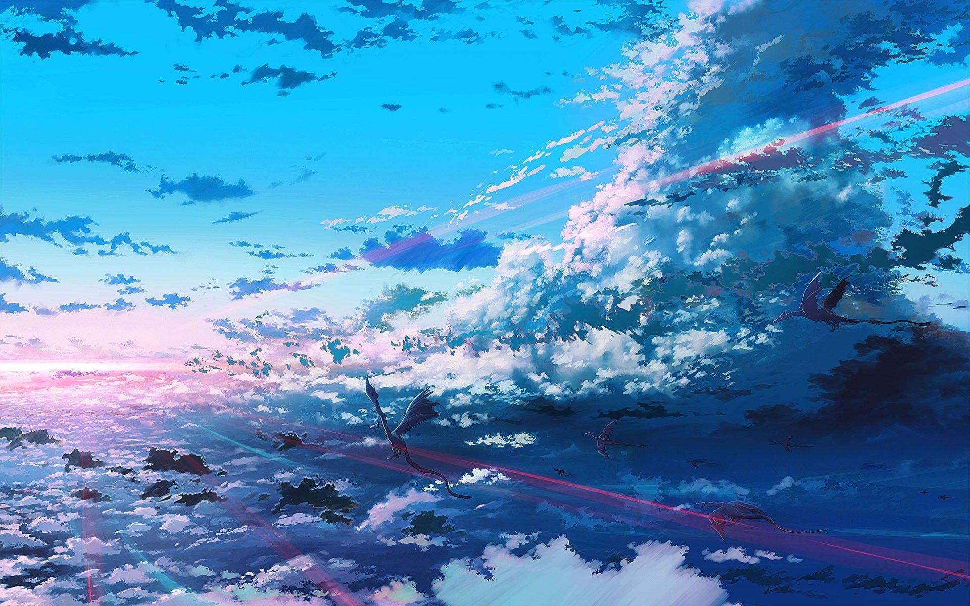 Free Anime Landscape Backgrounds  PixelsTalkNet