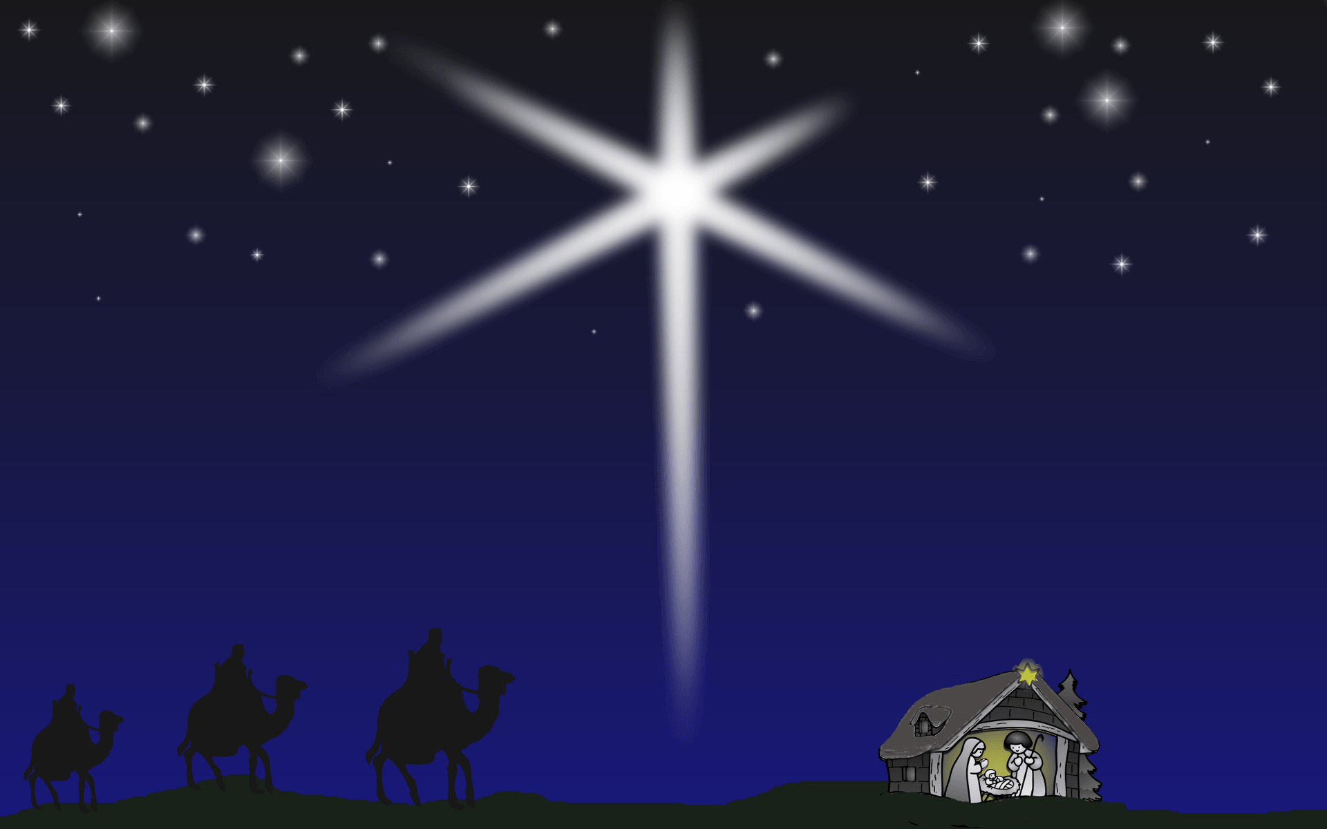 Nativity Silhouette Wallpapers on WallpaperDog