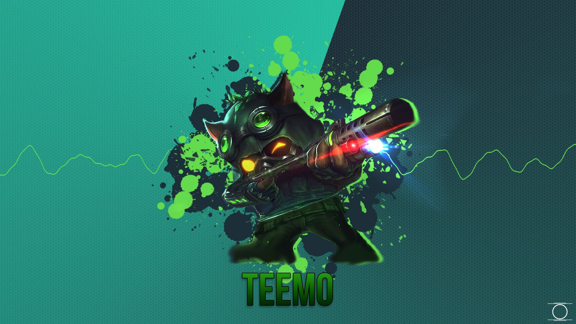 Omega Squad Teemo Live Wallpaper (Dreamscene/Android LWP) on Make a GIF