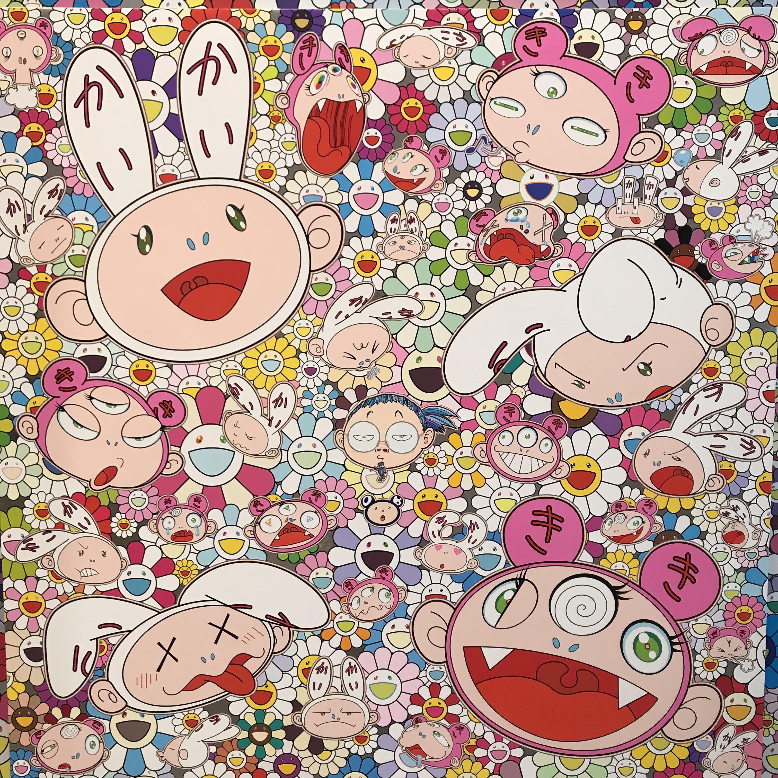 Takashi murakami✨flower  Murakami flower, Hippie wallpaper, Cute patterns  wallpaper