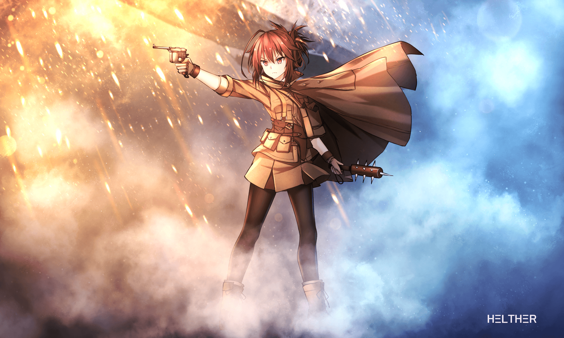 Wallpaper ID: 740302 / japanese, orange hair, two sword, japanese clothes,  Bleach, anime, shihakusho, Gotei 13, battlefield, reiat to see, boy, asian,  new power, fight, game free download