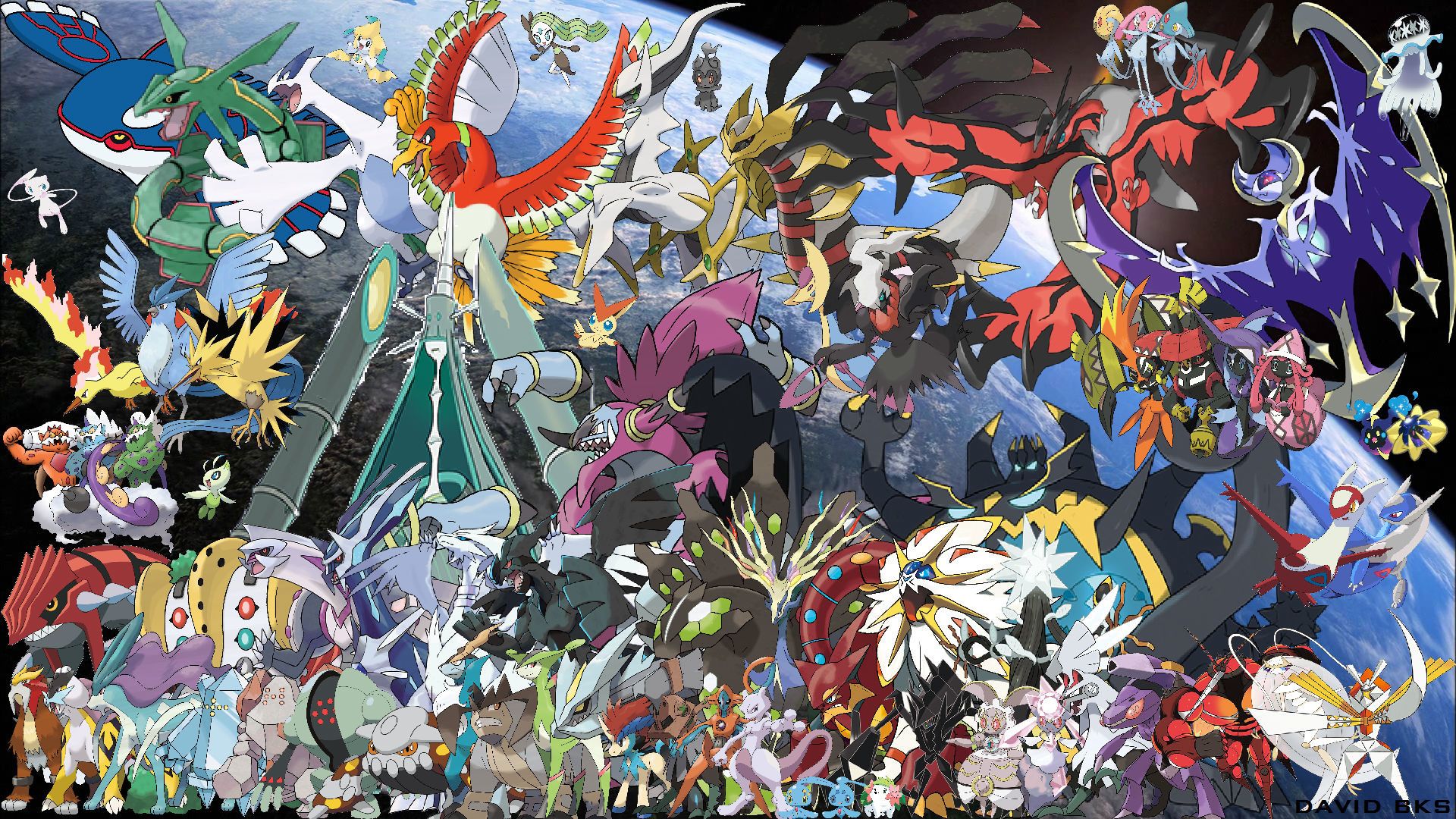 All Legendary Pokemon Wallpapers on WallpaperDog