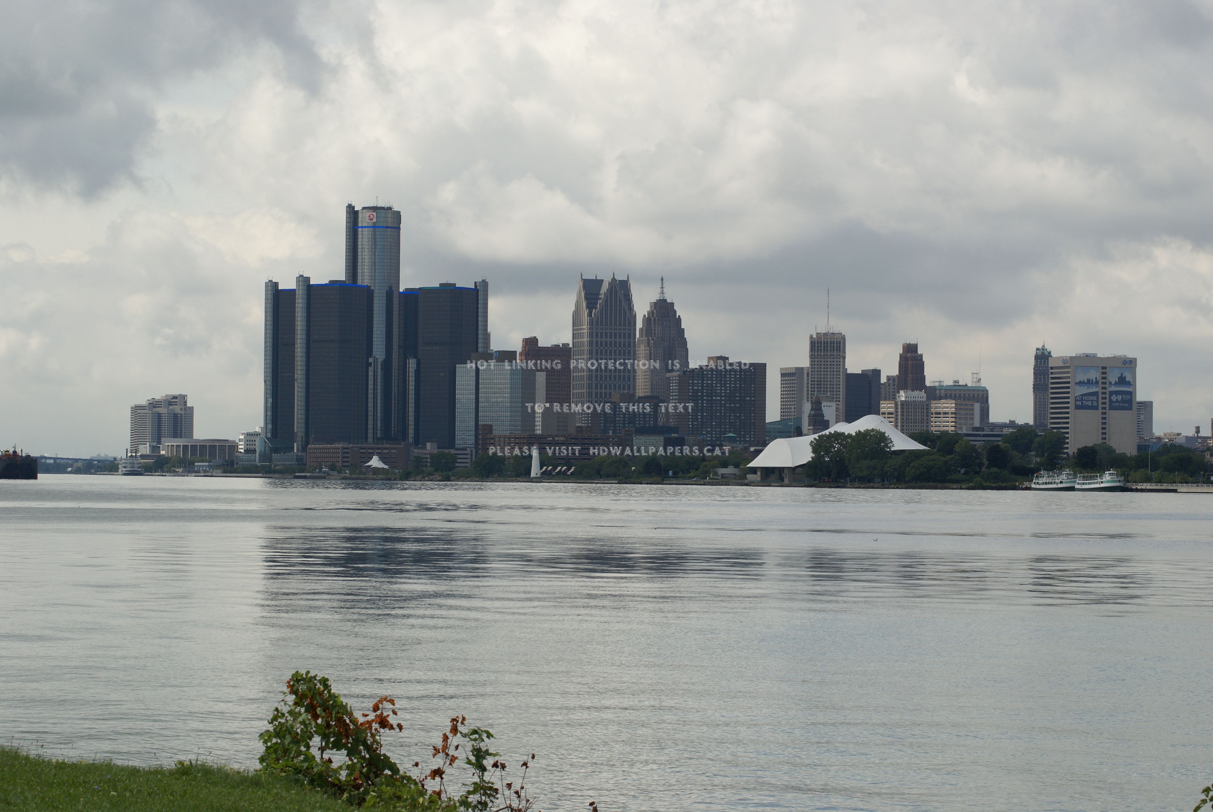 Detroit Skyline Wallpapers on WallpaperDog