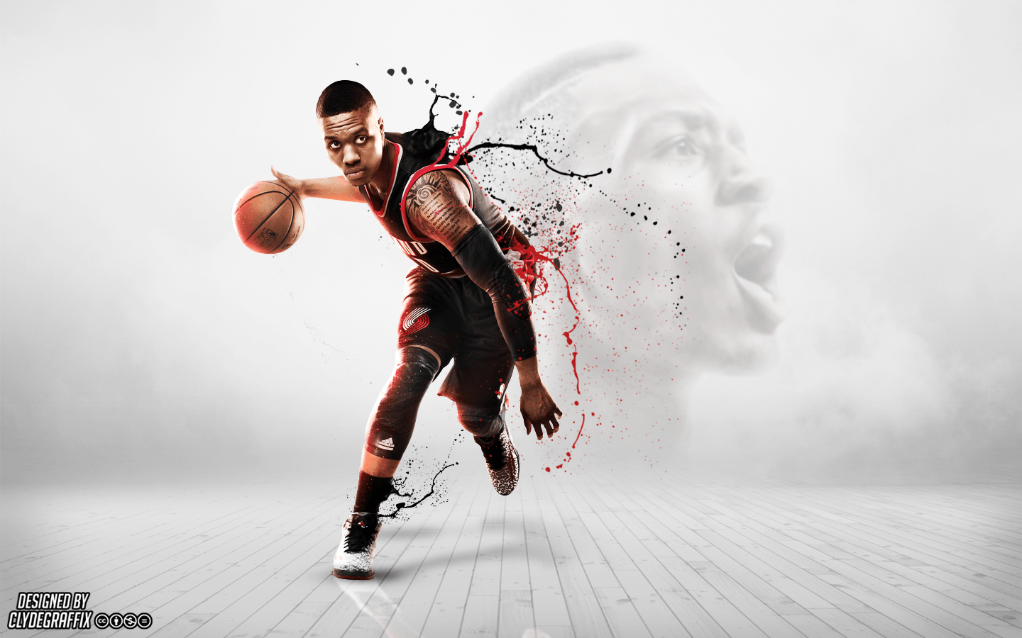 Damian Lillard Wallpaper  Download to your mobile from PHONEKY