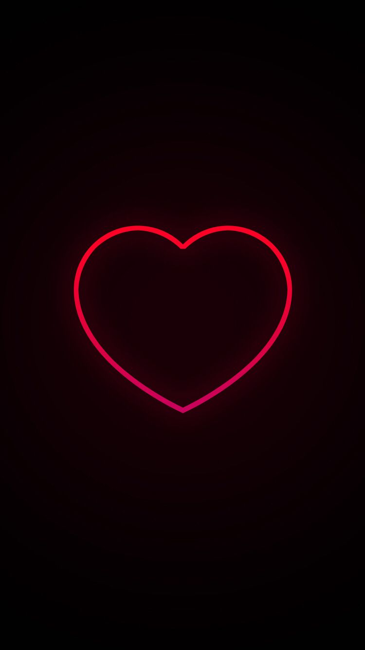 Neon Heart wallpaper by Mambetkadyrov - Download on ZEDGE™ | 92ca