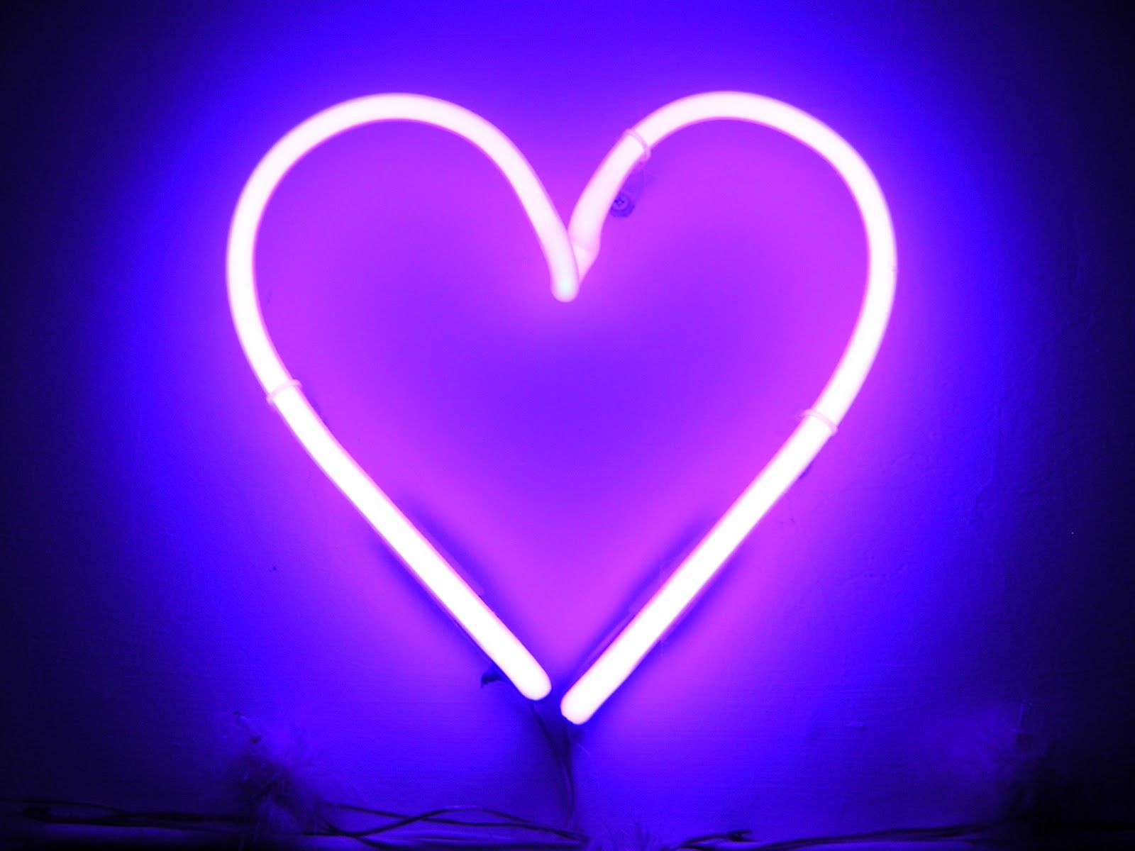 Neon Heart Wallpapers on WallpaperDog
