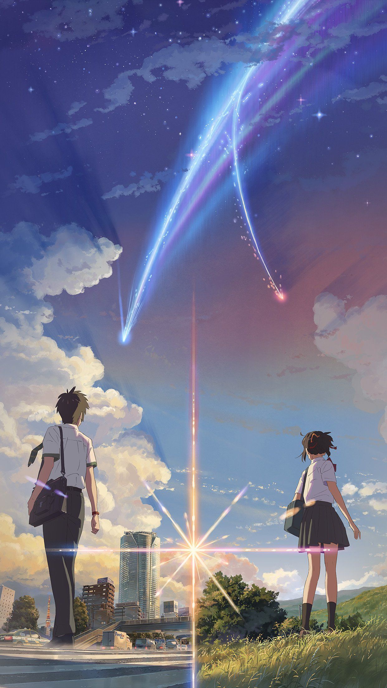 23 Anime Sky iPhone Wallpapers  Wallpaperboat