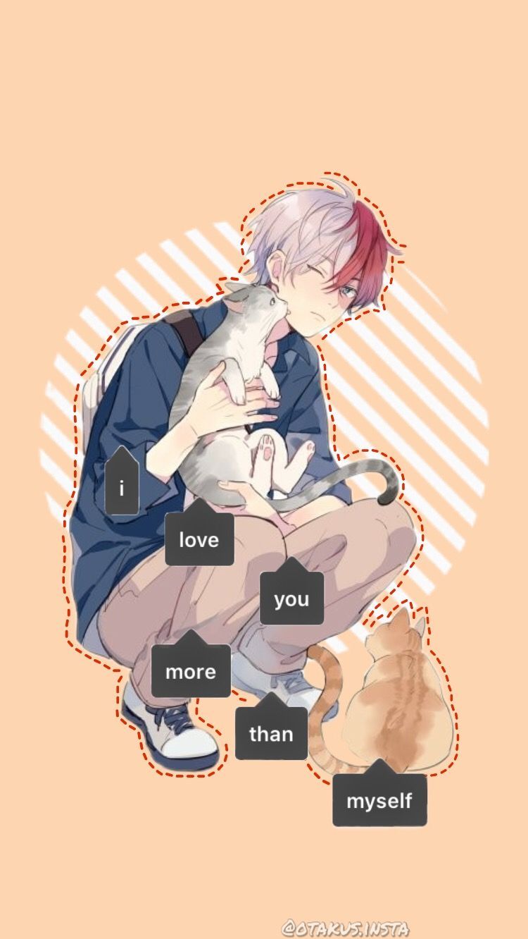 Aesthetic Todoroki cool cute HD phone wallpaper  Peakpx