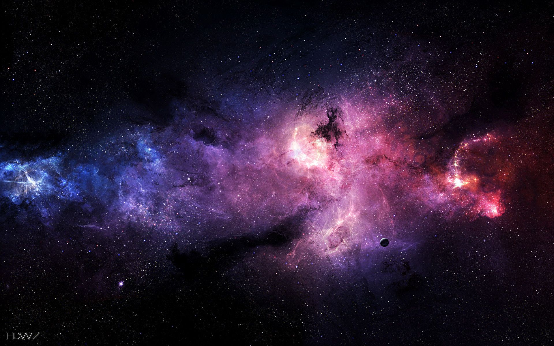 cool space backgrounds for computers