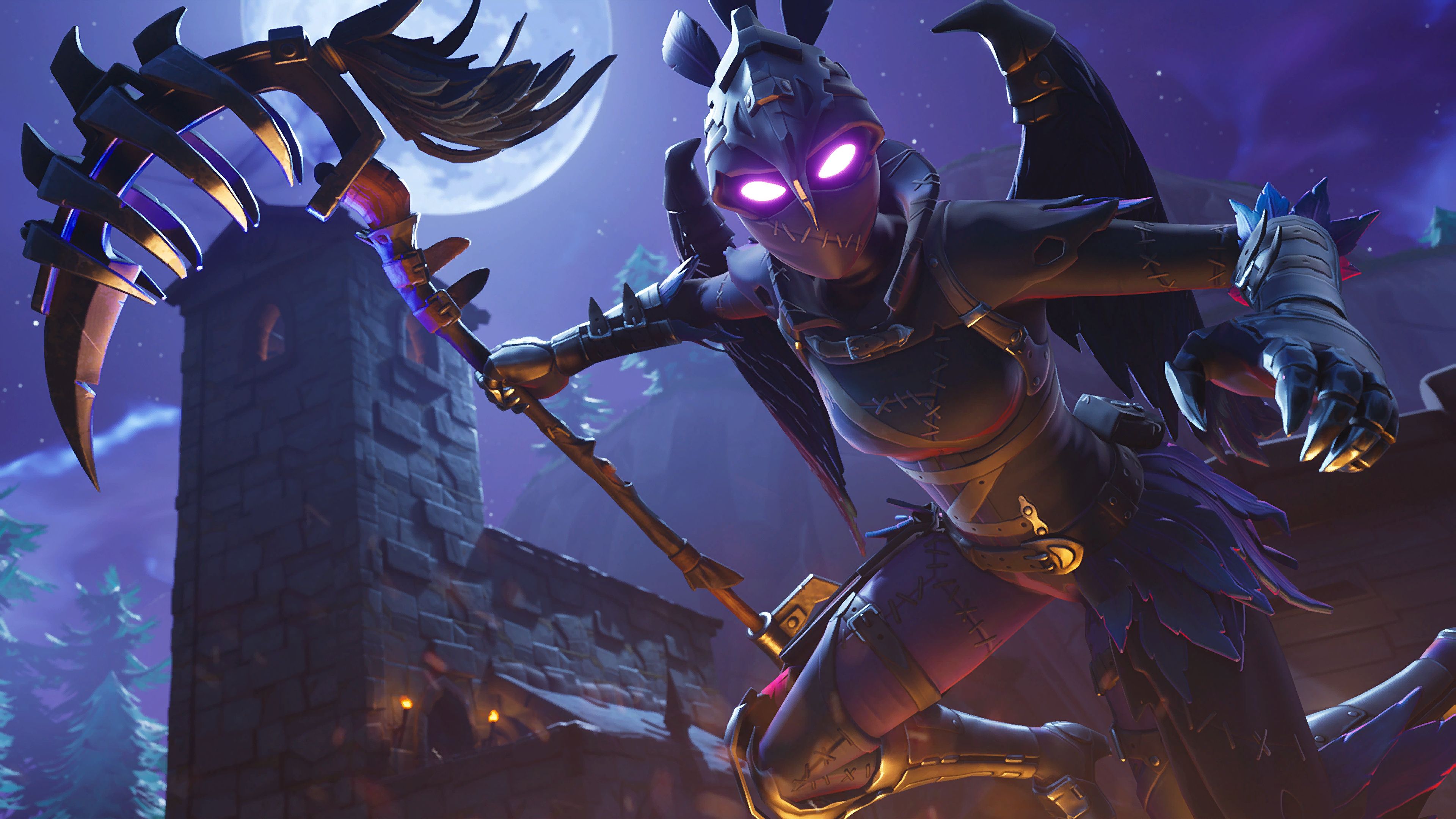 Fortnite Battle Royale 4K Phone iPhone Wallpaper #9711b