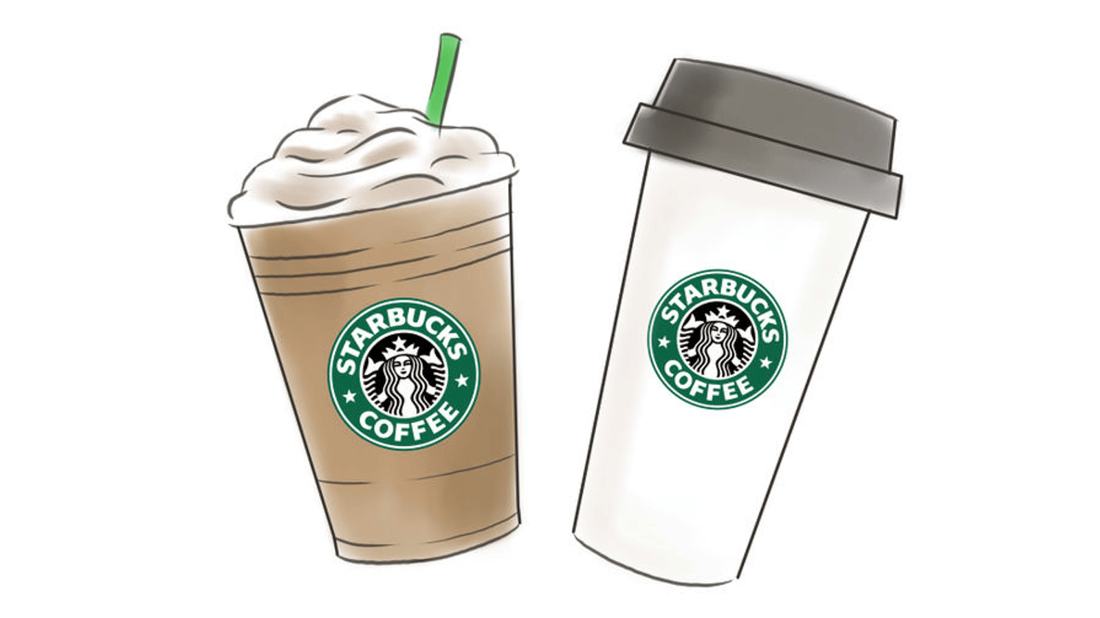 Cartoon Starbucks Wallpapers on WallpaperDog