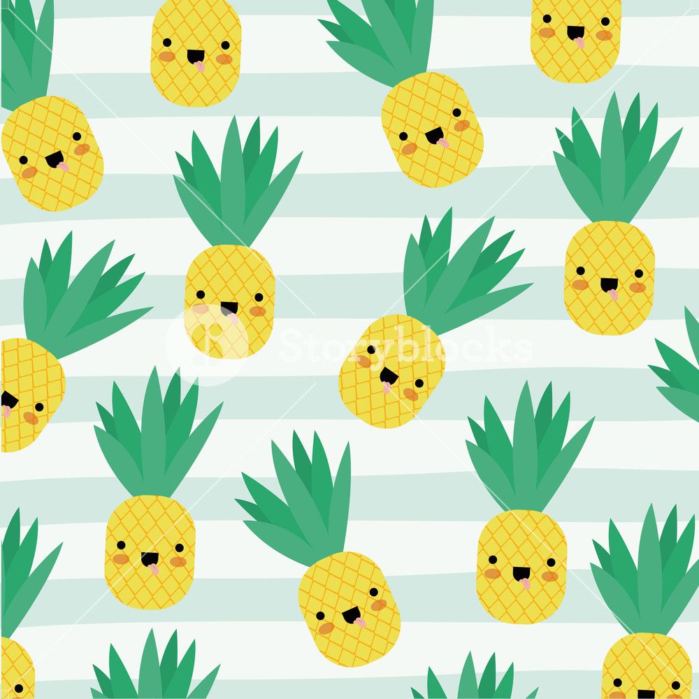 Pink Cute Pineapple iPhone Wallpapers  Wallpaper Cave