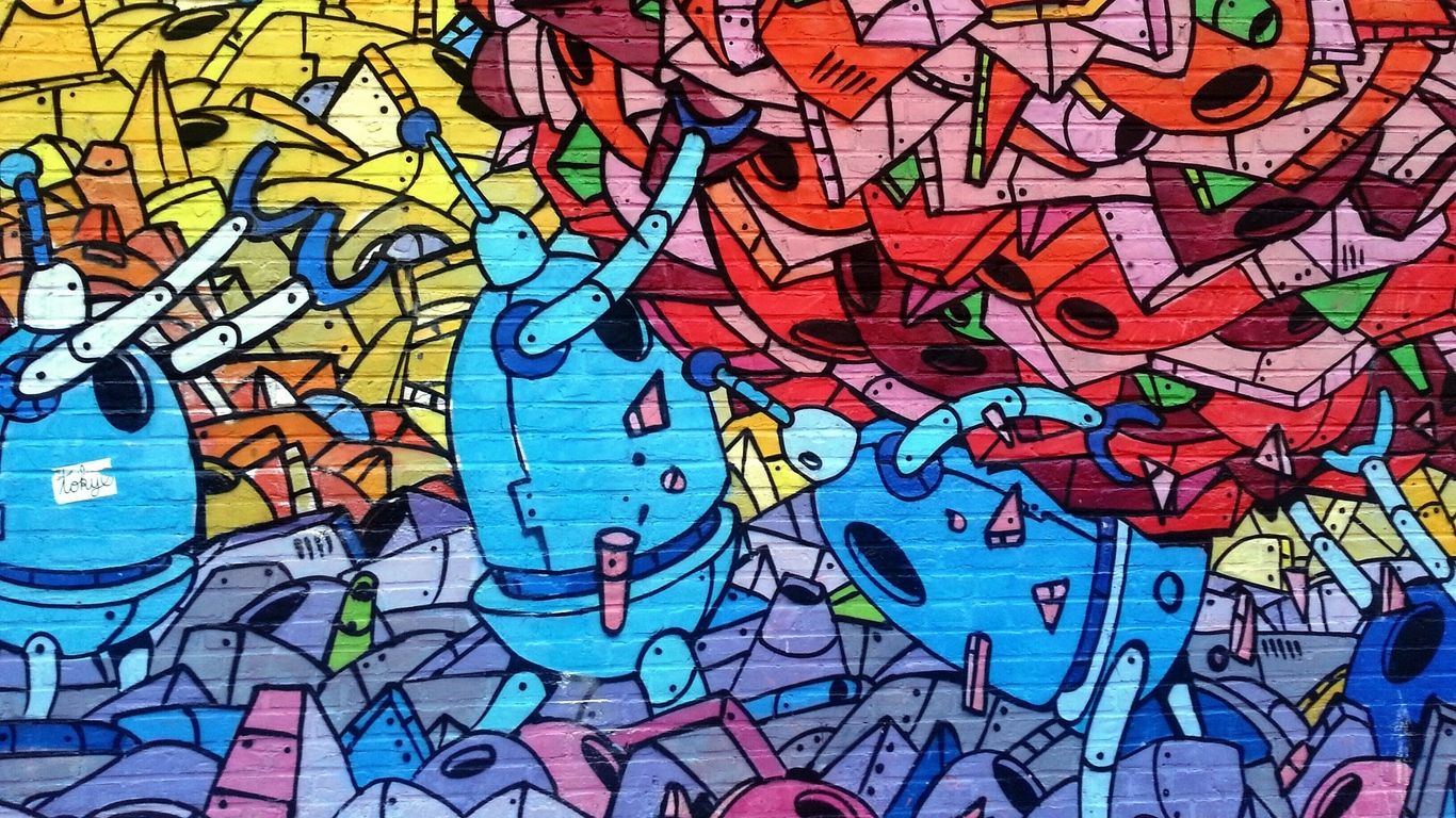 Graffiti Laptop Wallpapers on WallpaperDog