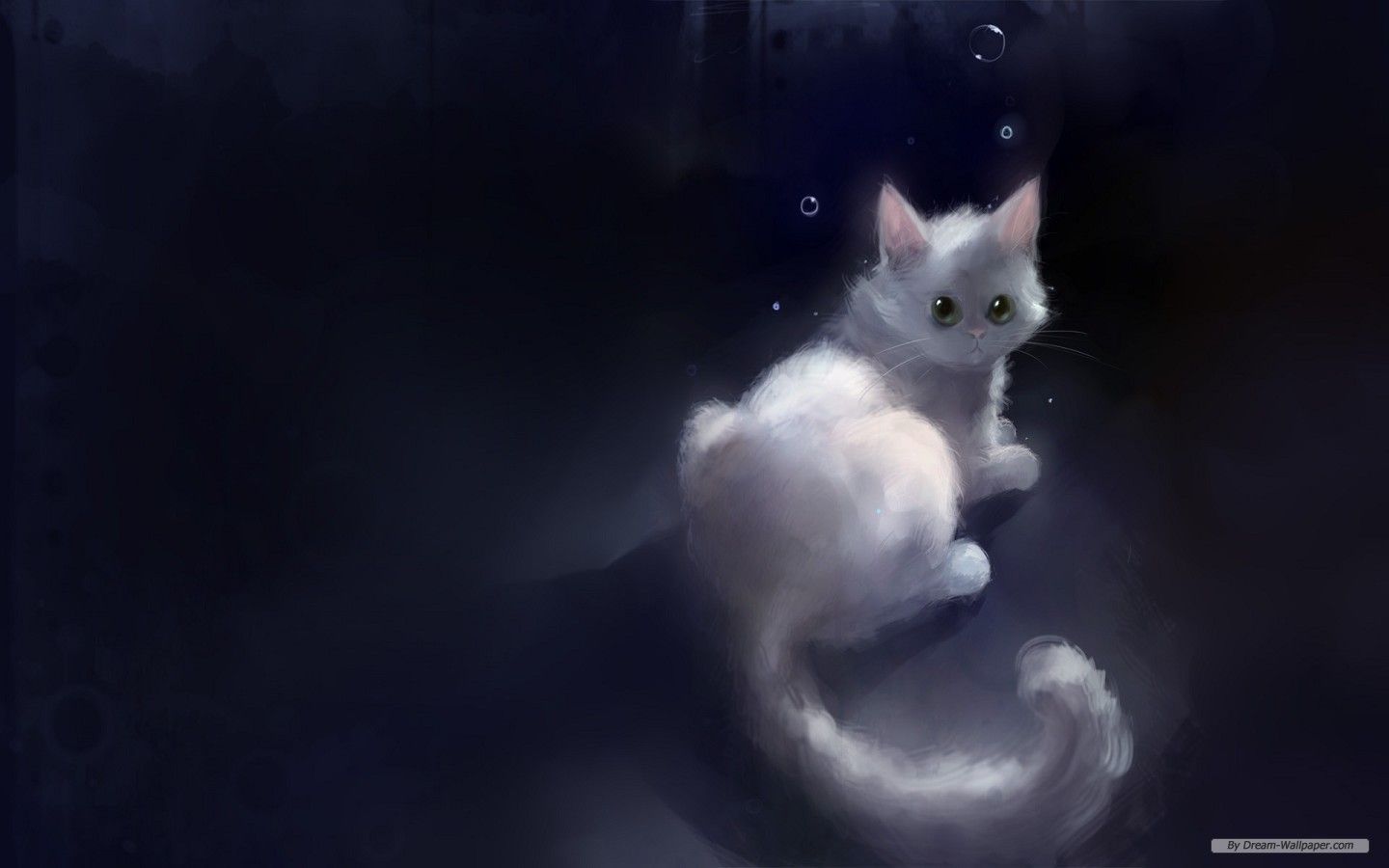 Cute Cat Art Print by SampadArt Gallery - Fine Art America