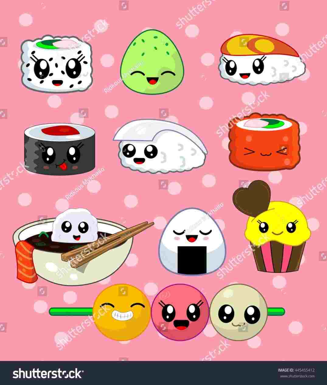 Cute Sushi Wallpapers on WallpaperDog