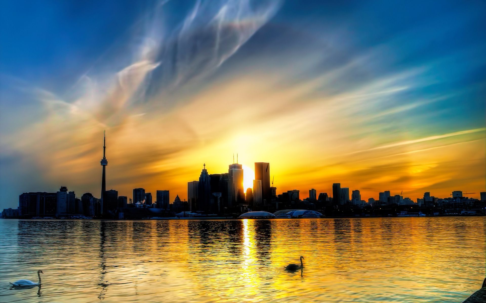 Toronto Sunset Wallpapers on WallpaperDog