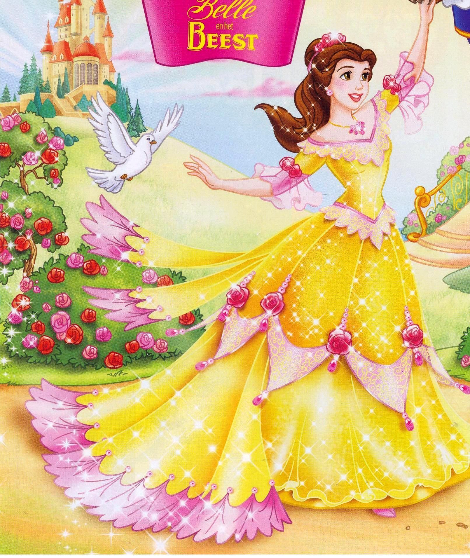 Disney Princess Belle Wallpapers on WallpaperDog