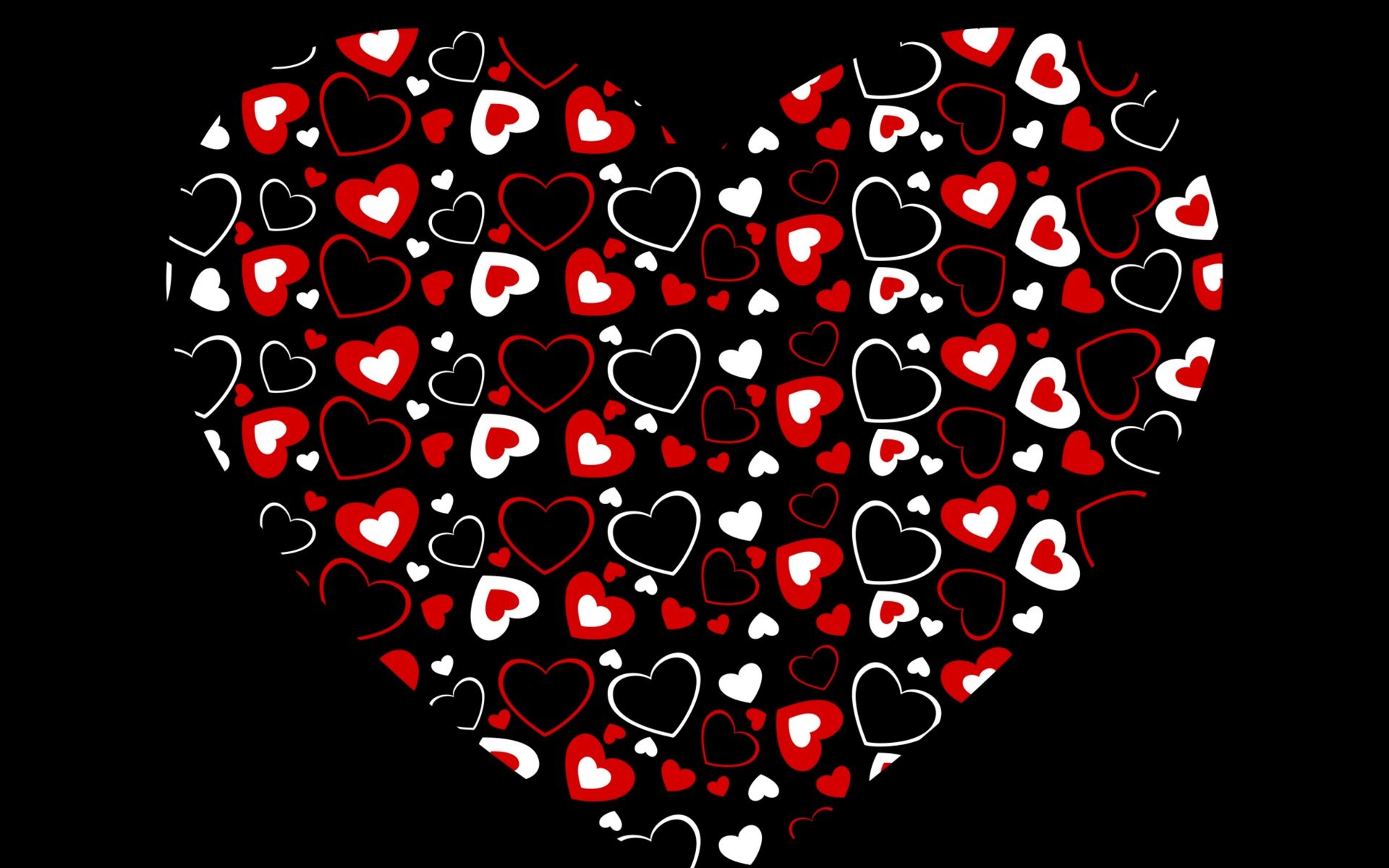All Black Red Heart Wallpapers on WallpaperDog