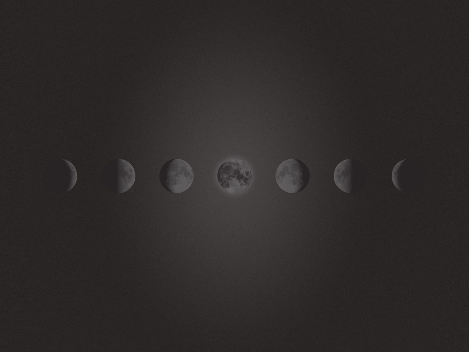 Moon phases black HD phone wallpaper  Peakpx