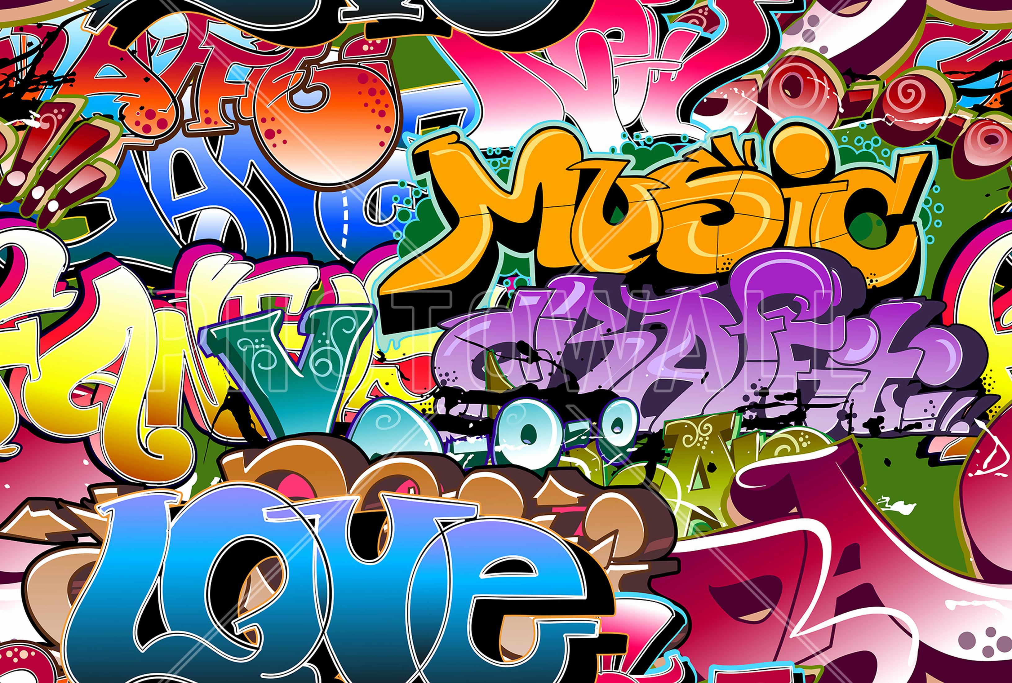 Cartoon Graffiti Wallpapers on WallpaperDog