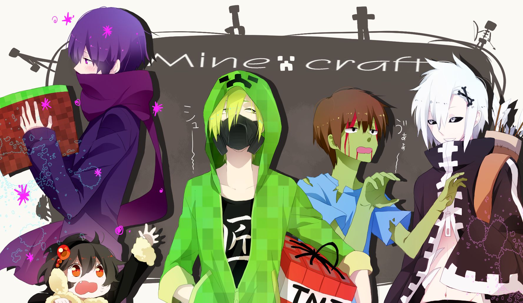 Creeper (Minecraft) - Zerochan Anime Image Board
