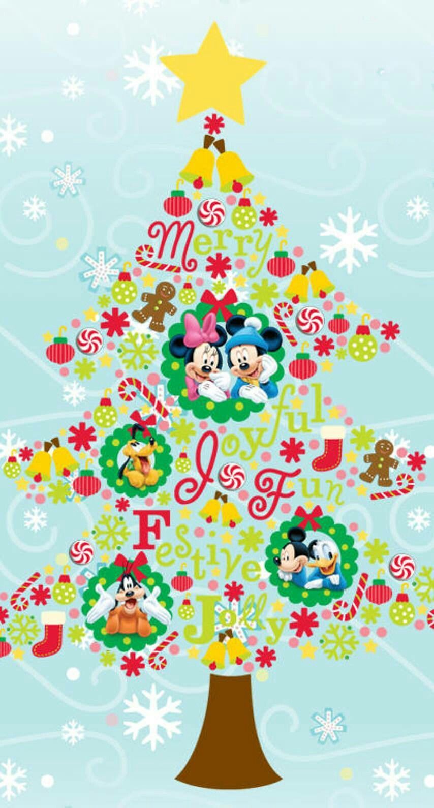 Red Disney iPhone Christmas Wallpaper  Wallpapers Download 2023