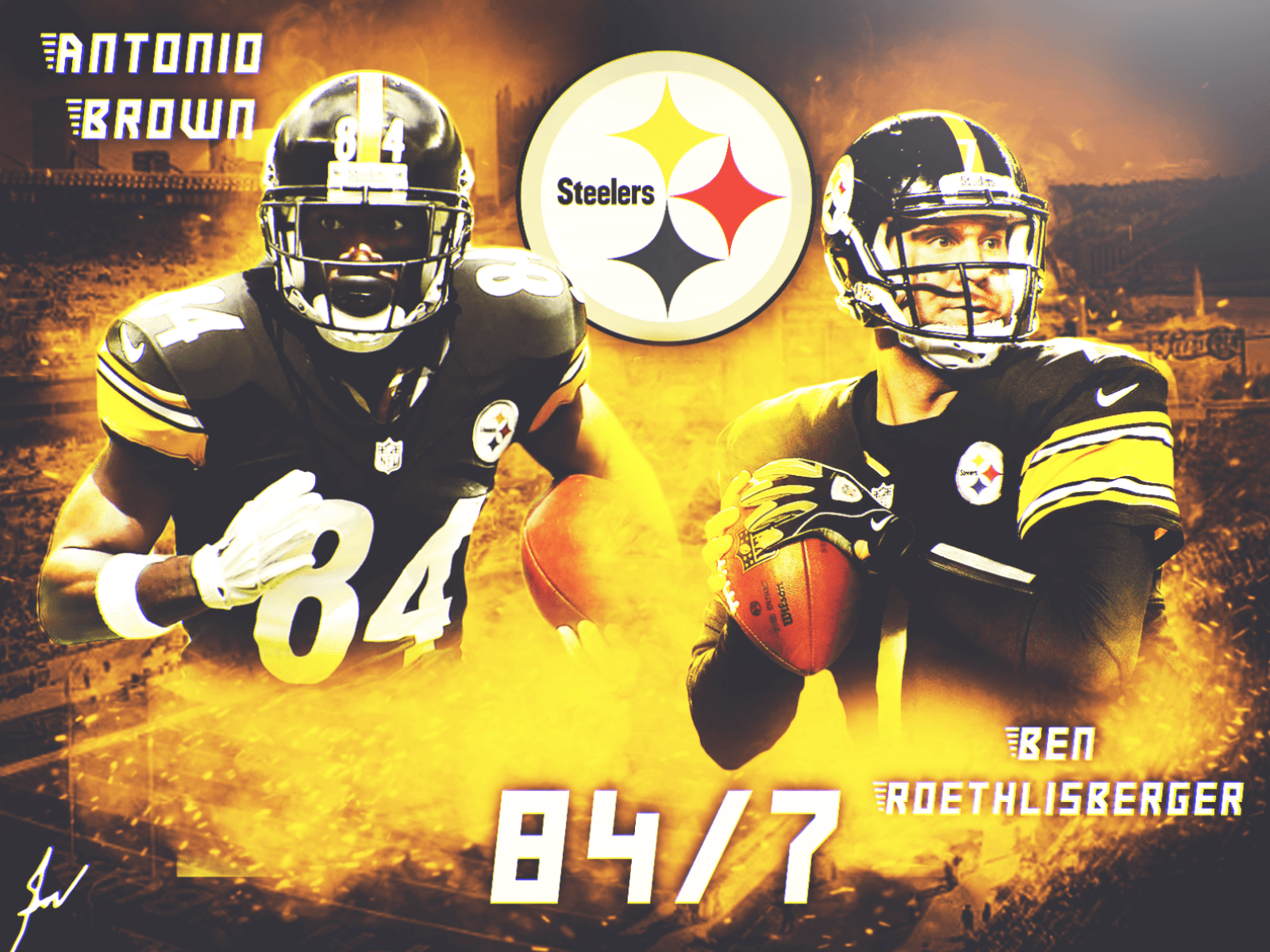 Steelers Wallpaper Discover more 1080p, android, antonio brown, background,  cool wal…