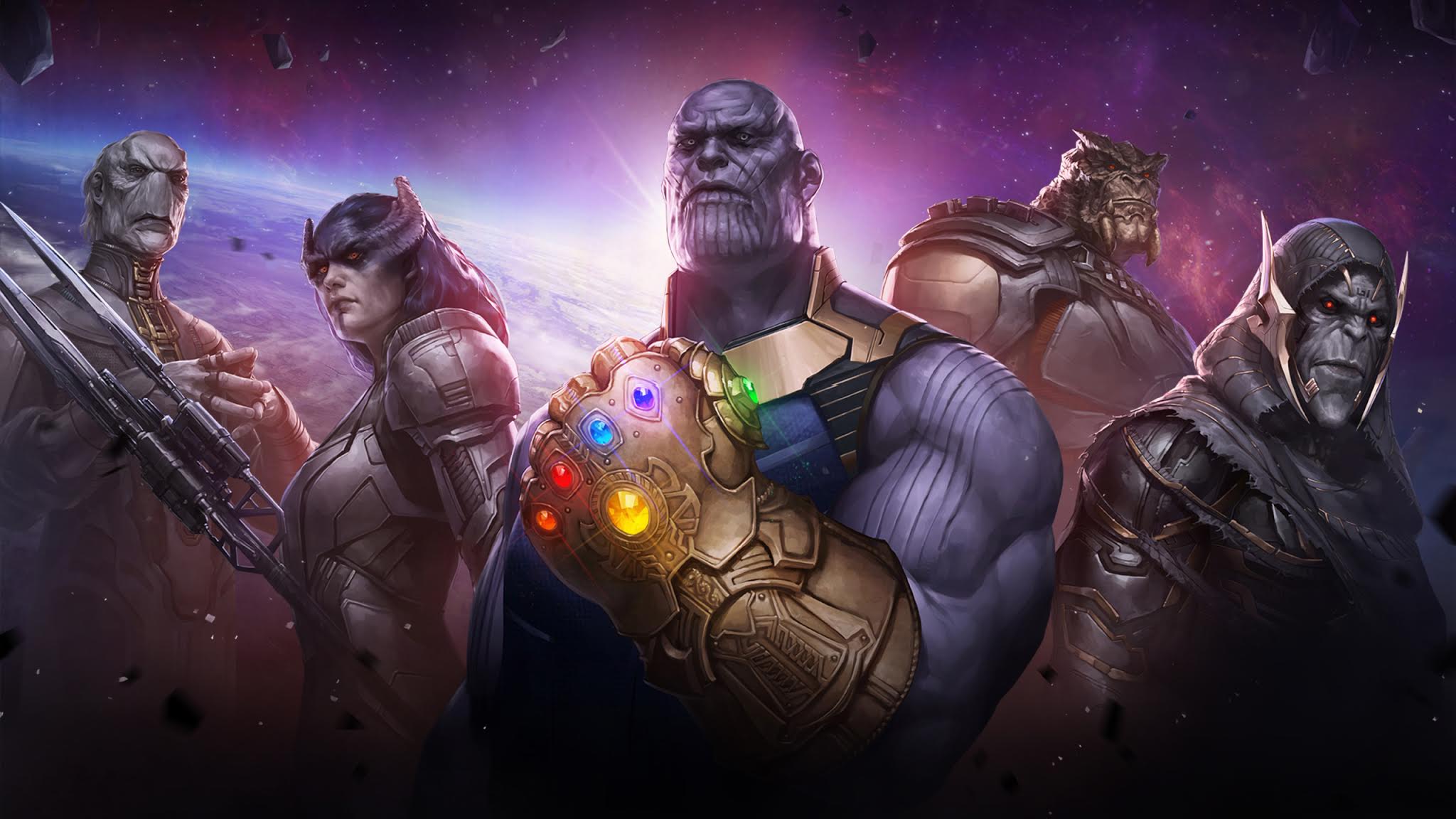 Avengers Endgame Thanos Wallpaper 48987 - Baltana