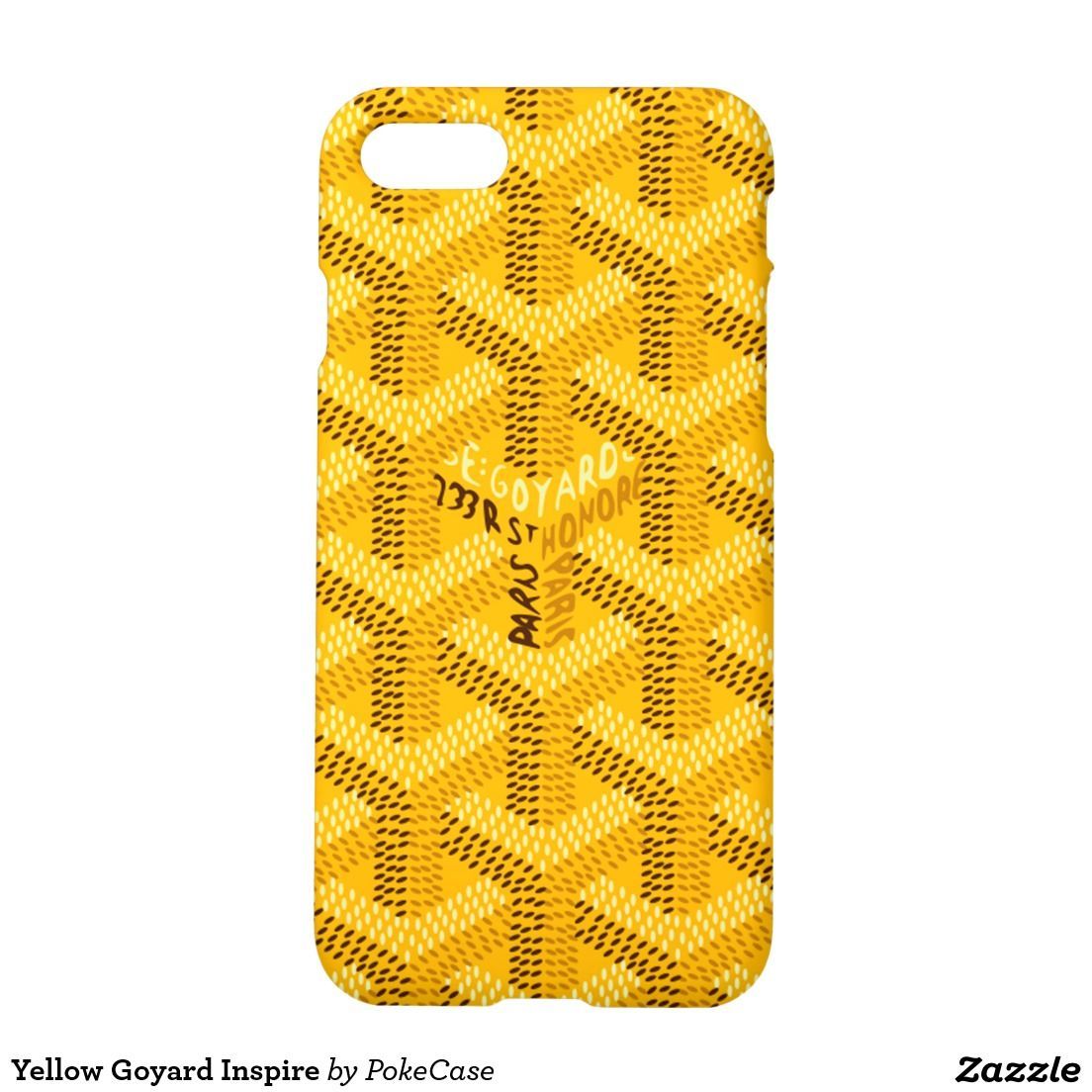 Yellow Goyard Pattern - Tap to see more goyard wallpapers! - @mobile9