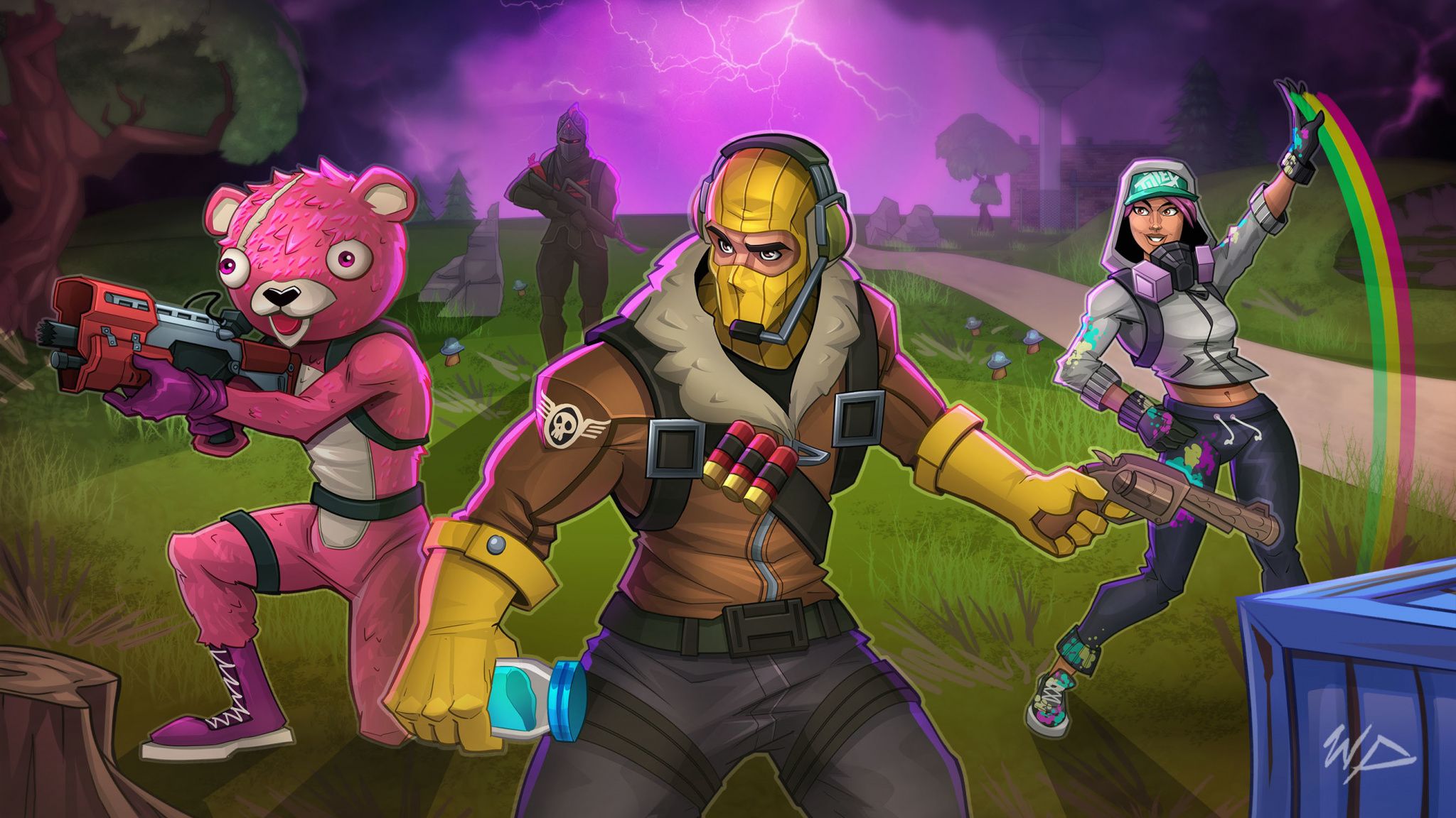 500 Pixels Wide Fortnite Fortnite 2048x1152 Wallpapers On Wallpaperdog