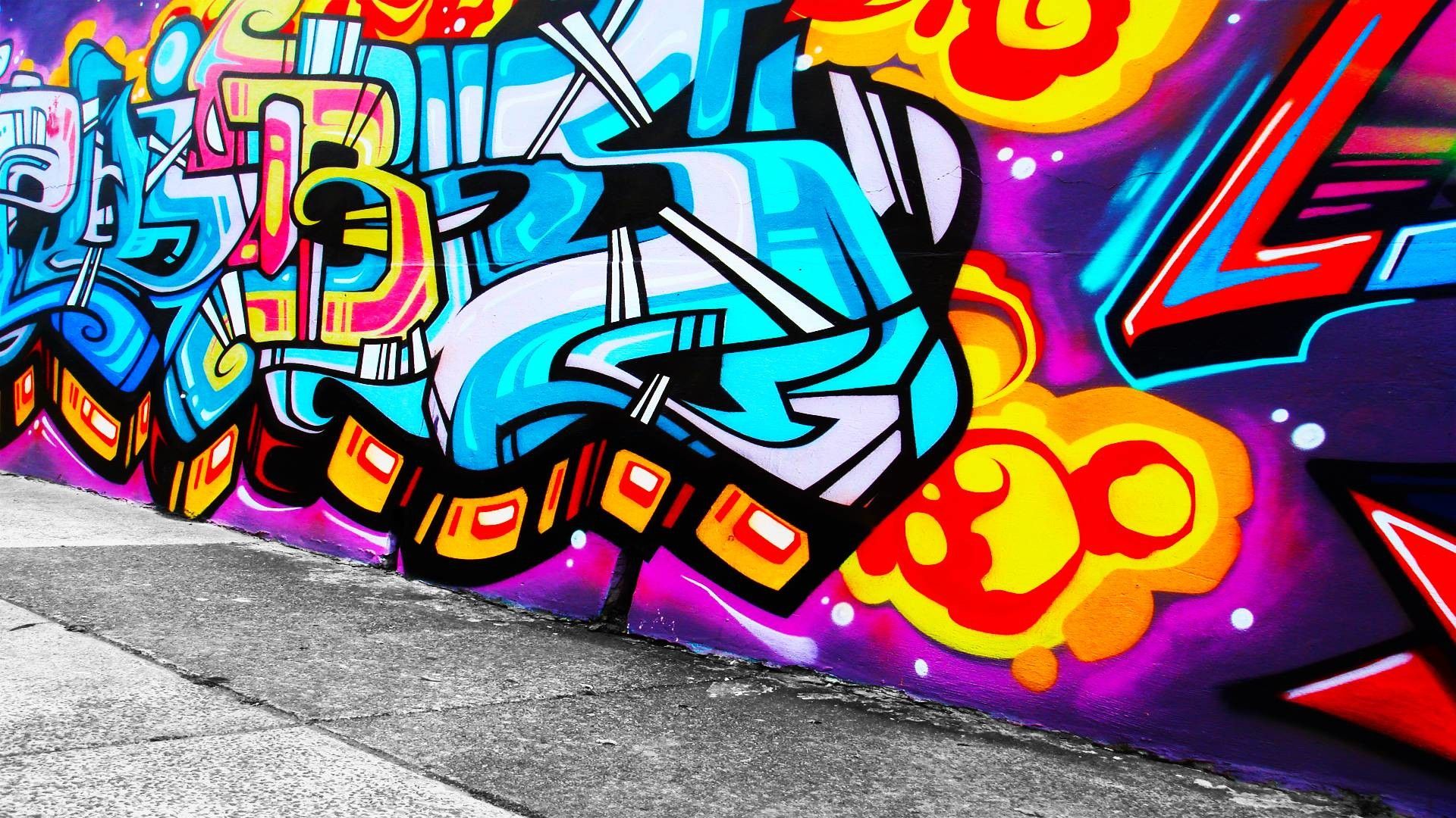 Graffiti Galaxy Wallpapers On Wallpaperdog