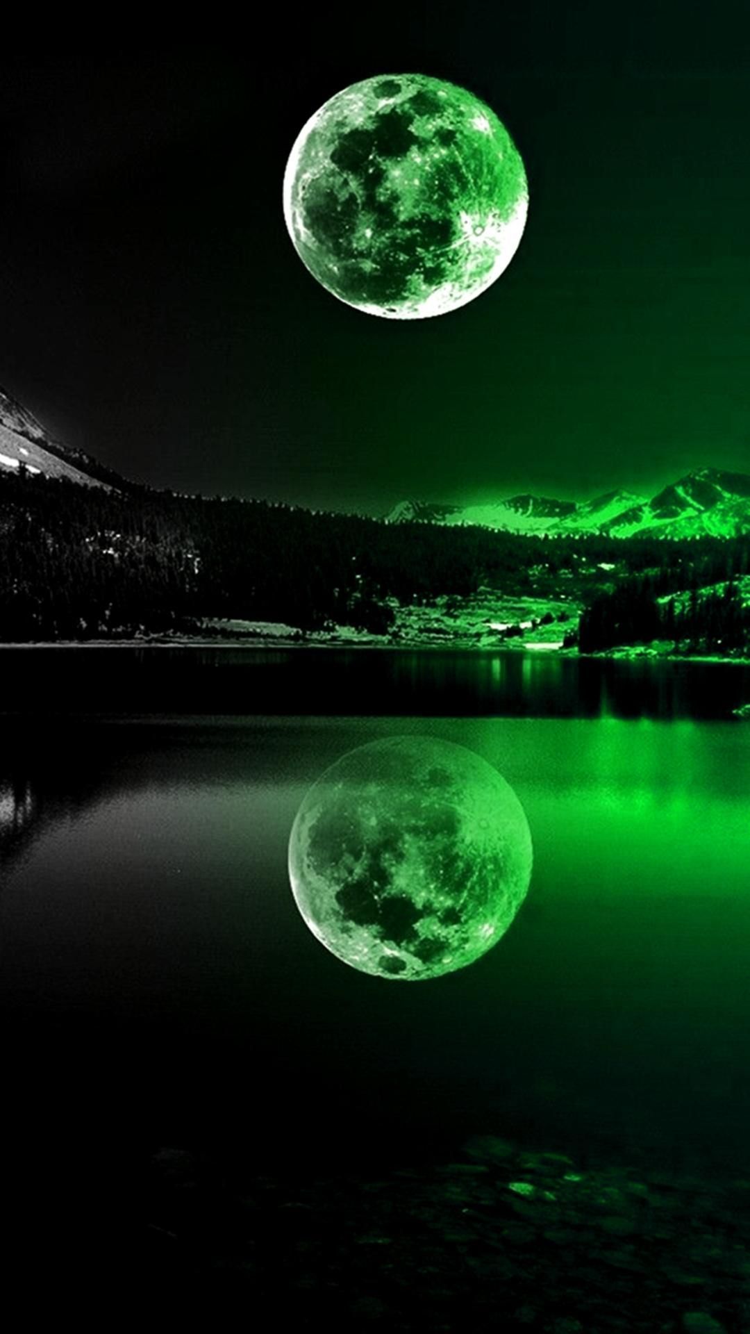 Green Moon Wallpapers on WallpaperDog