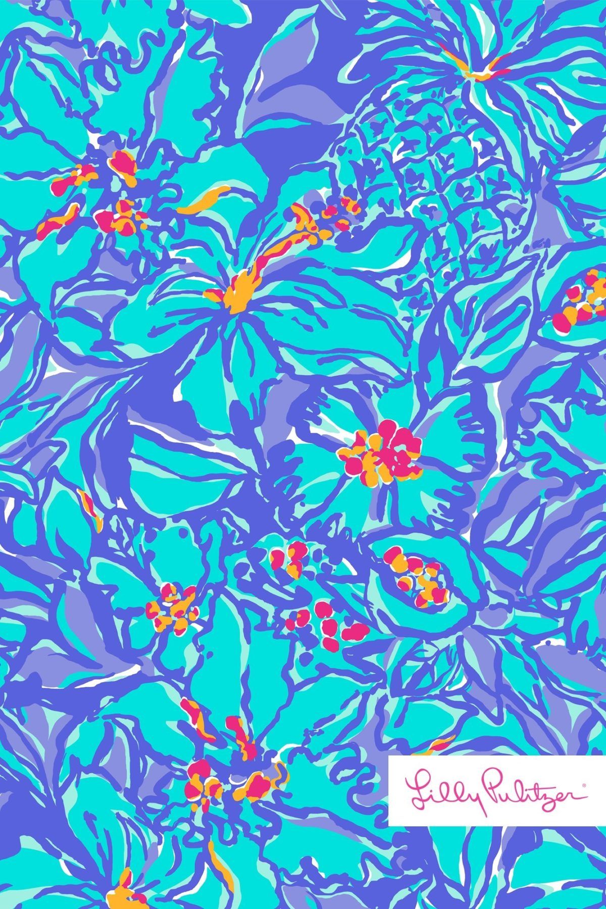 Texture pattern art lilly pulitzer flower paper pink blue HD  wallpaper  Peakpx