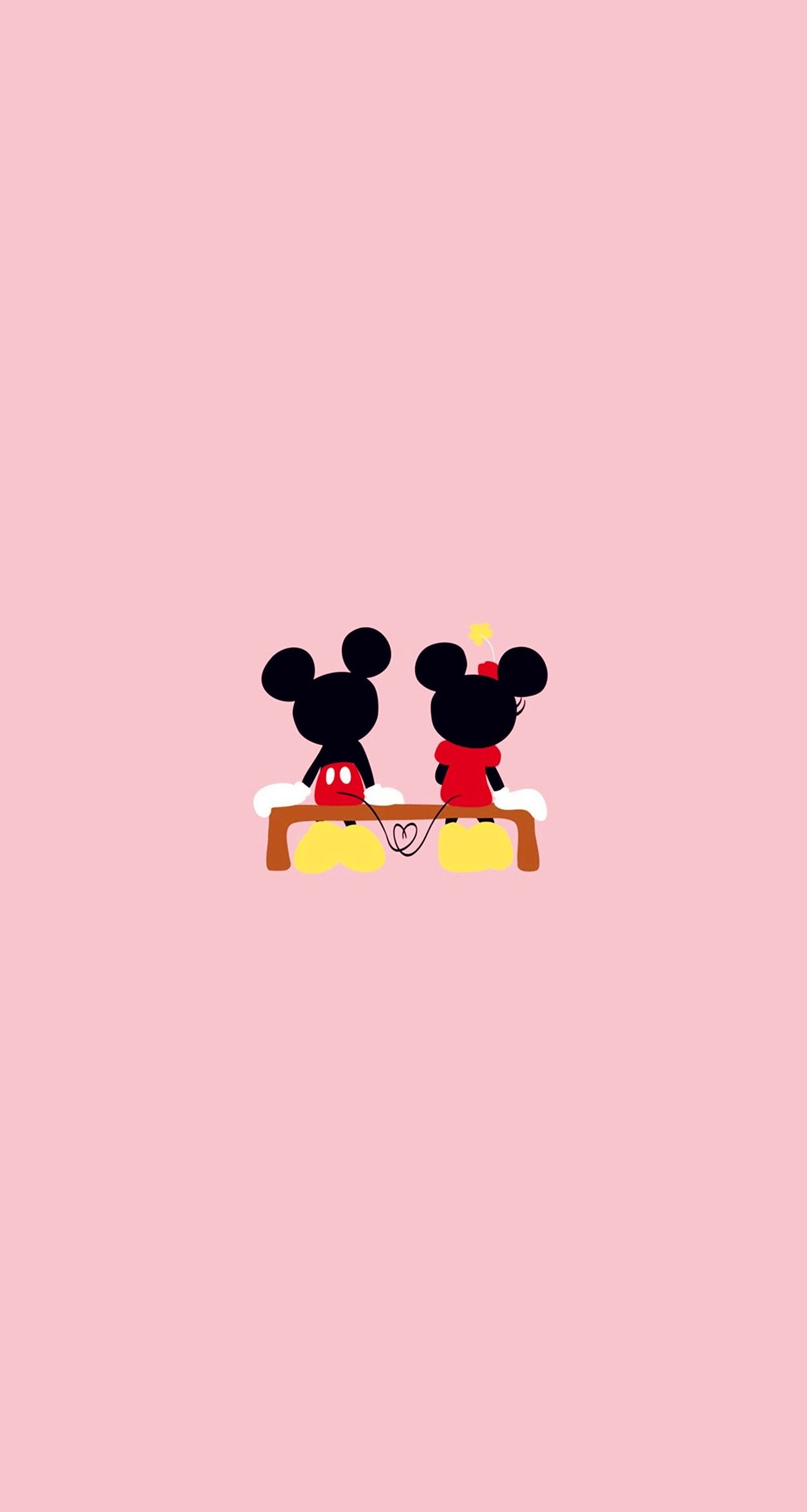 York Disney Minnie Mouse Rainbow Pink Wallpaper | DecoratorsBest