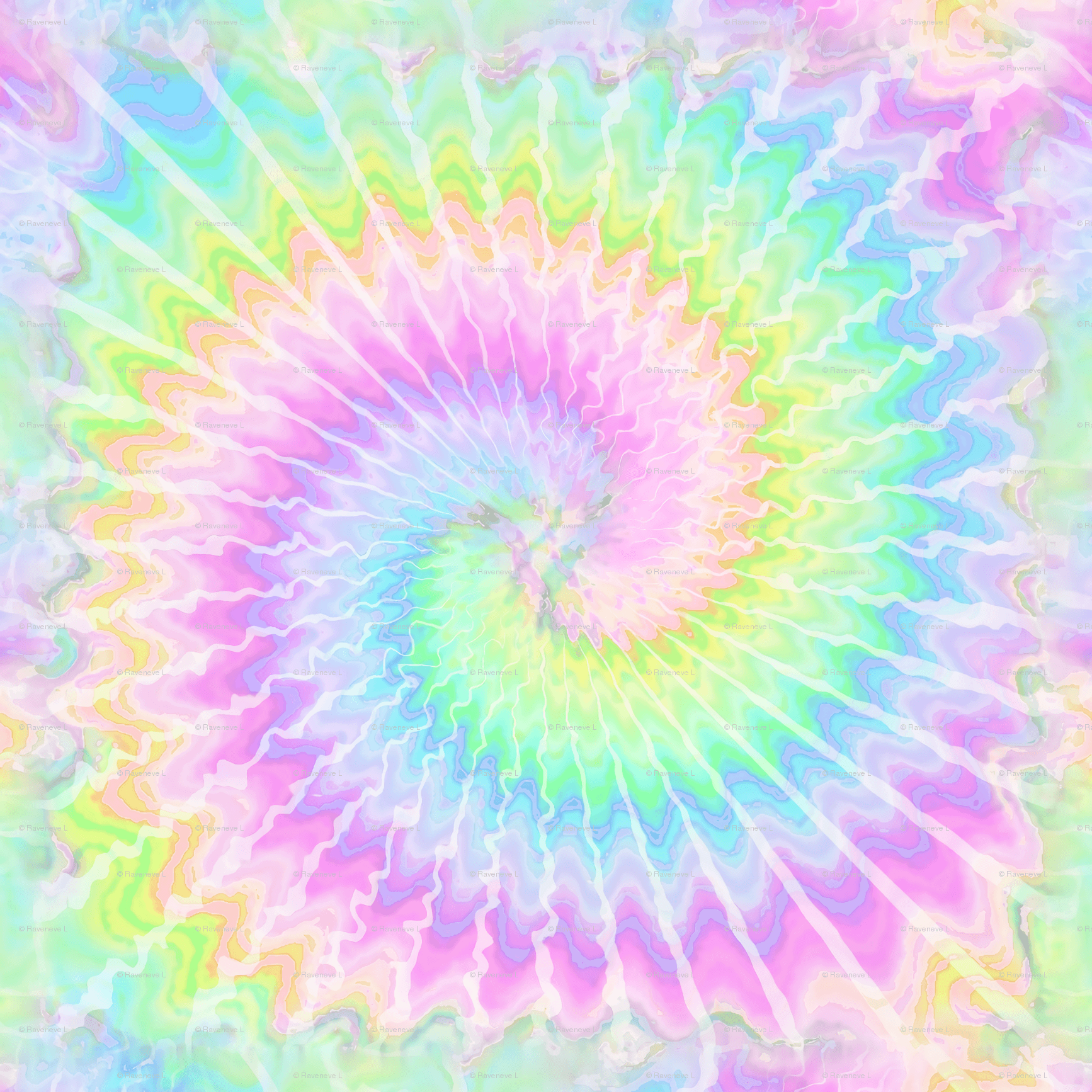 neon rainbow tie dye background