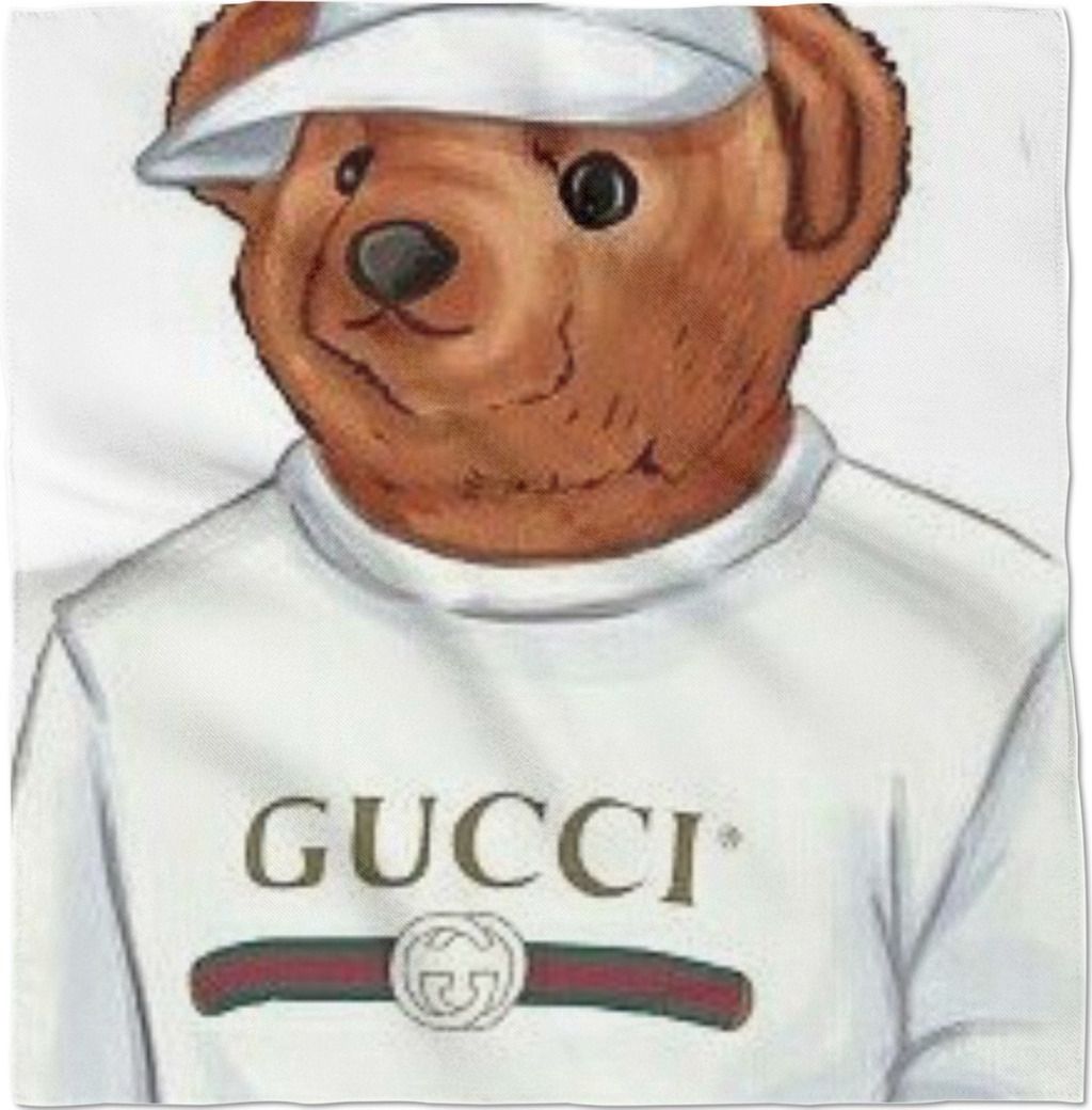 Gucci Polo Bear Wallpaper - iXpap  Bear wallpaper, Cute cartoon drawings,  Bear logo design