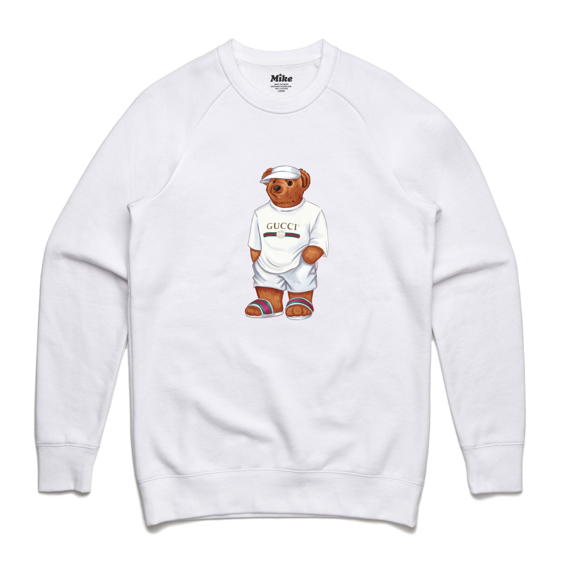 calvin klein teddy bear hoodie