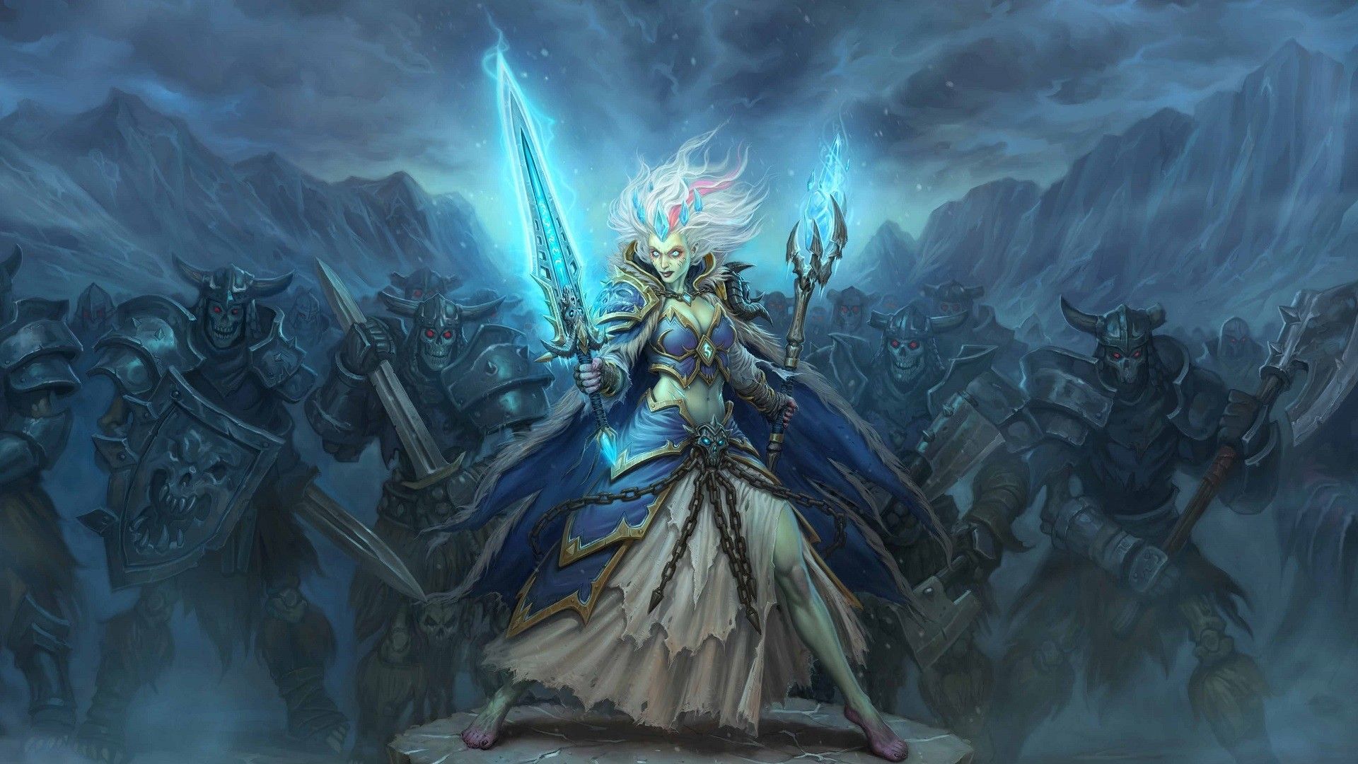 1920x1080 74+ Death Knight Wallpapers on WallpaperPlay.