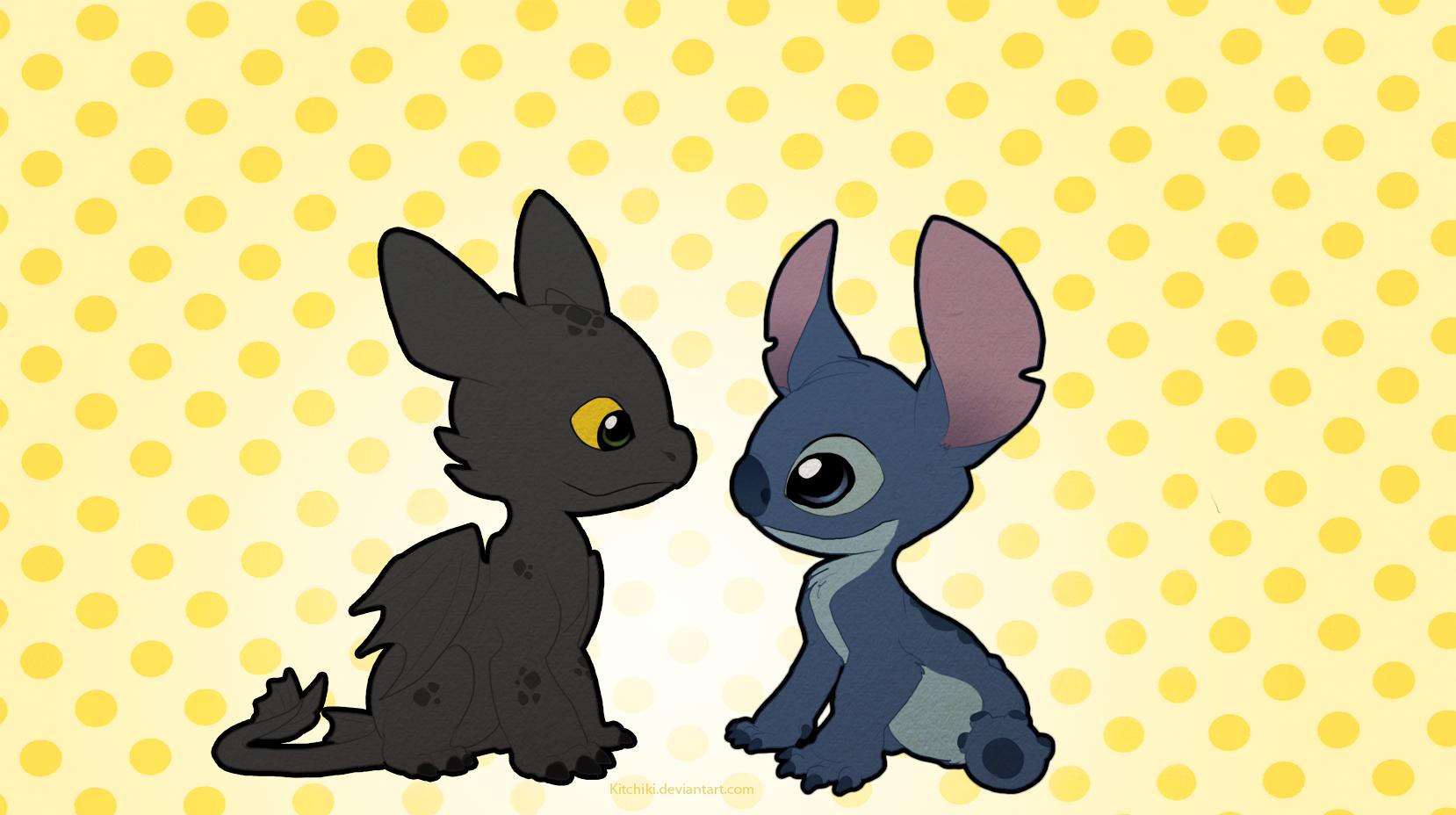 Toothless Stitch And Pikachu Wallpapers  Wallpaper Cave