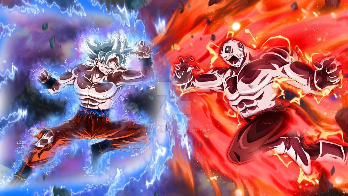 Hình nền Goku vs Jiren Ultra Instinct: Trận chiến đỉnh cao giữa Goku và Jiren với sức mạnh Ultra Instinct sẽ đem lại cho bạn cảm giác hồi hộp và kích thích không thể tả được. Hãy xem ngay những hình nền về trận đấu này để cảm nhận được sự mãnh liệt của sức mạnh này!