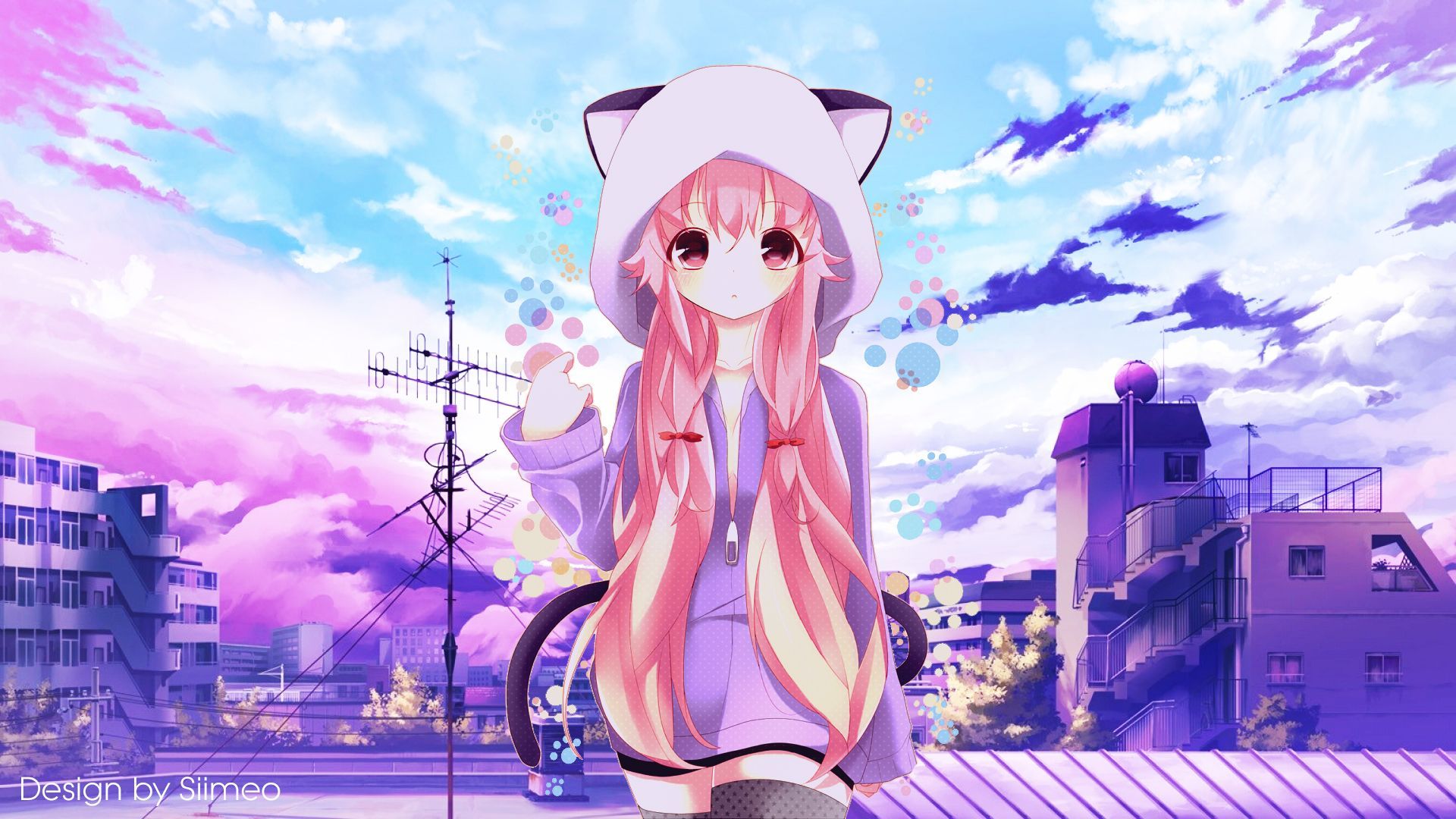 4 Kawaii Anime, anime kawaii pc HD wallpaper