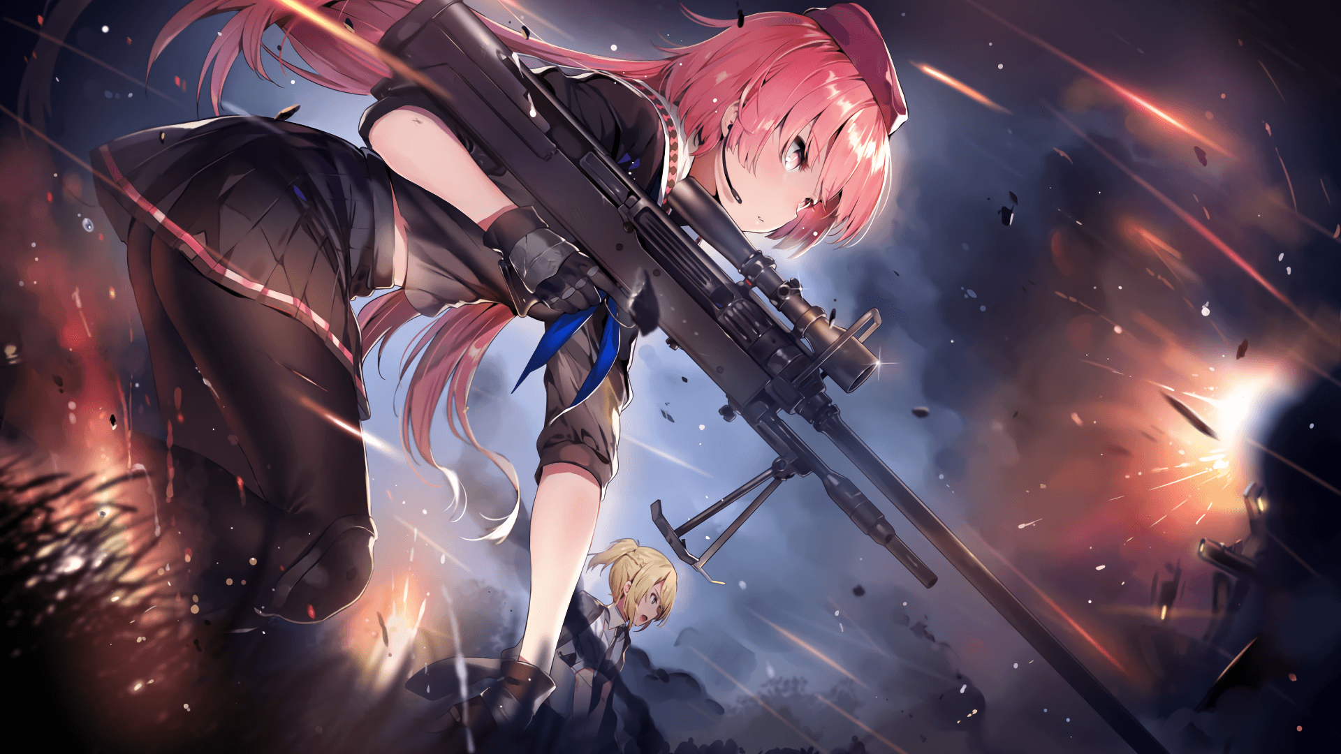 Classes of the Battlefield! Support! Artist: NEKO♨一日目-東パ15b Sauce:... -  What happens if you give Anime Girls Weapons of Mass Destruction? | Facebook