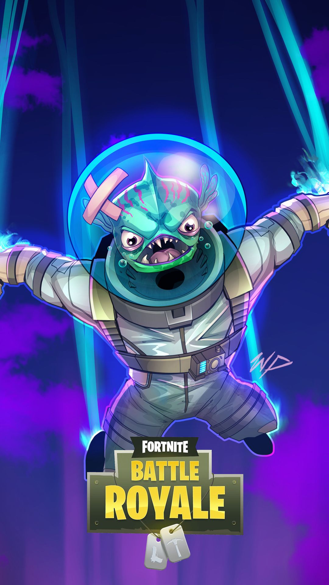 Fortnite Battle Royale 4K Phone iPhone Wallpaper #9711b